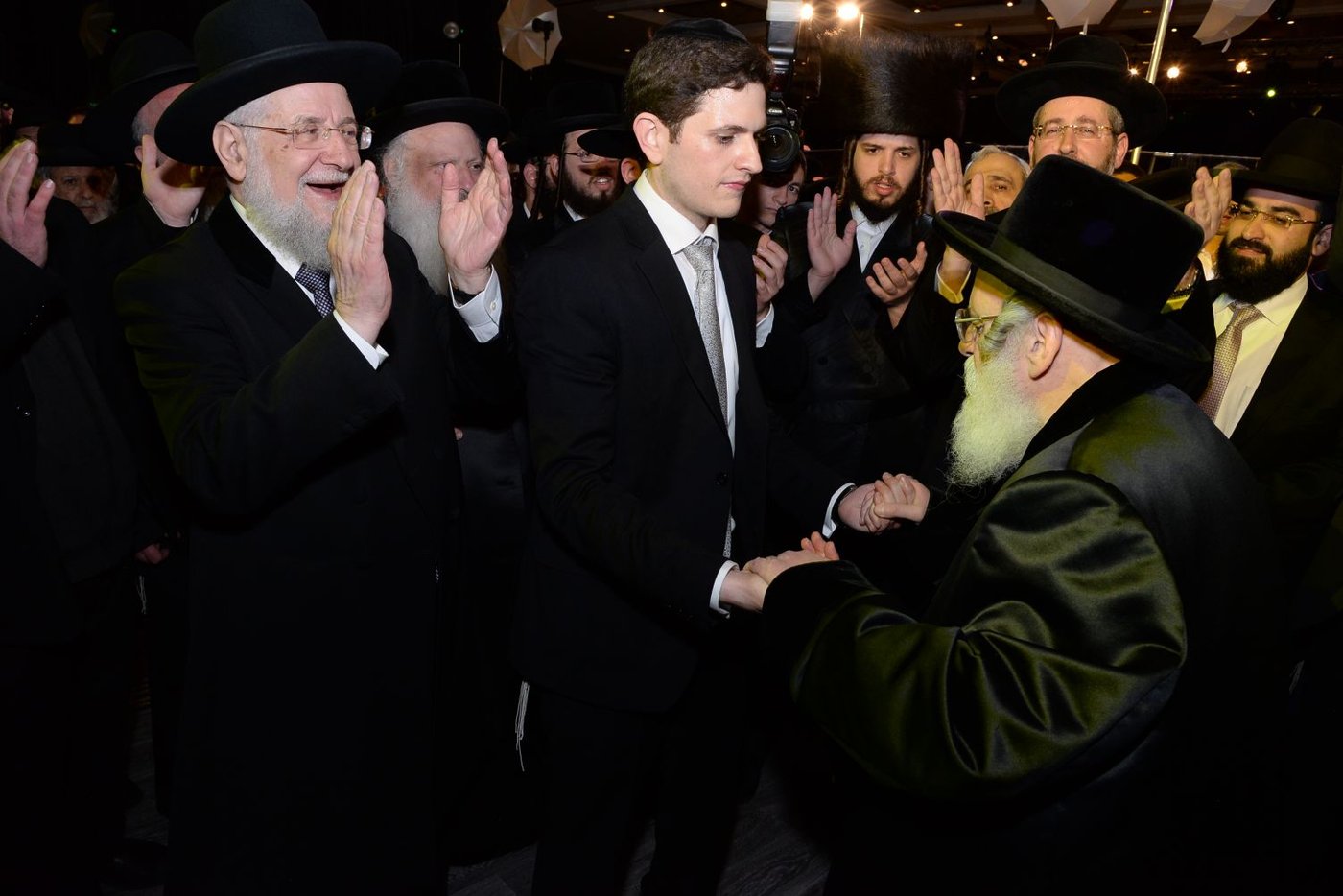 צמרת המדינה בחתונת בת הרב הראשי הגאון רבי דוד לאו
