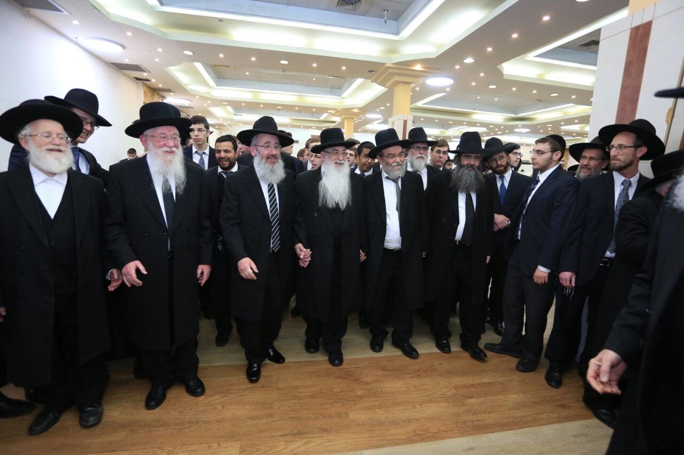 גלריה: חתונת בנו של ראש ישיבת 'נחלת דוד'