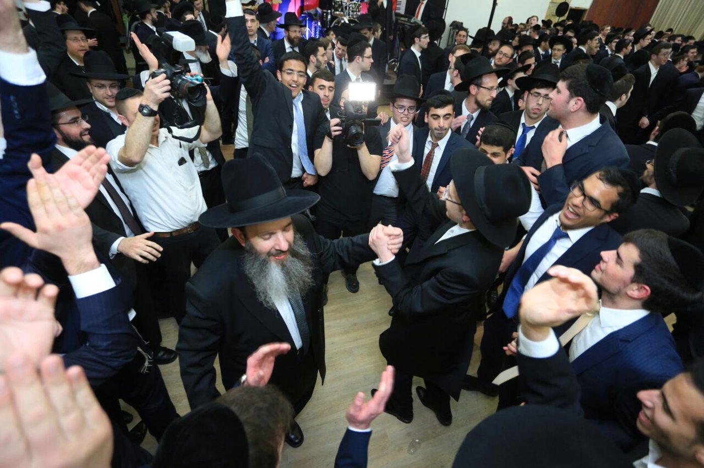 גלריה: חתונת בנו של ראש ישיבת 'נחלת דוד'