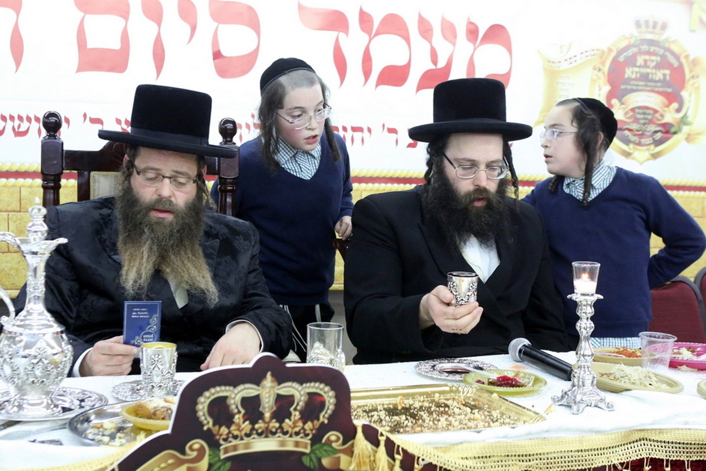 מעמד סיום הש"ס בממלכת בית דז'יקוב •צפו
