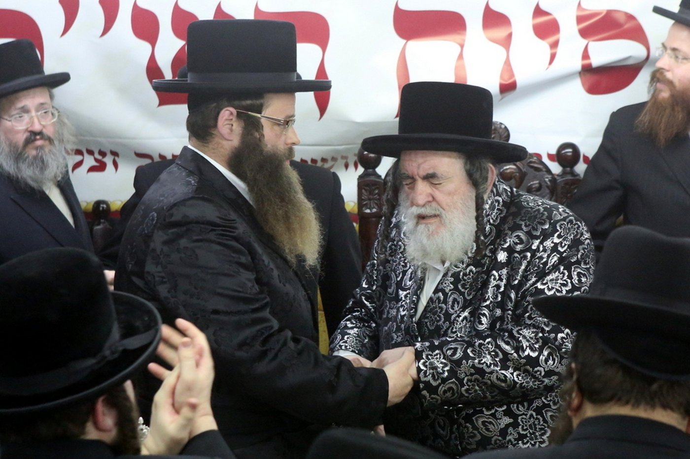 מעמד סיום הש"ס בממלכת בית דז'יקוב •צפו