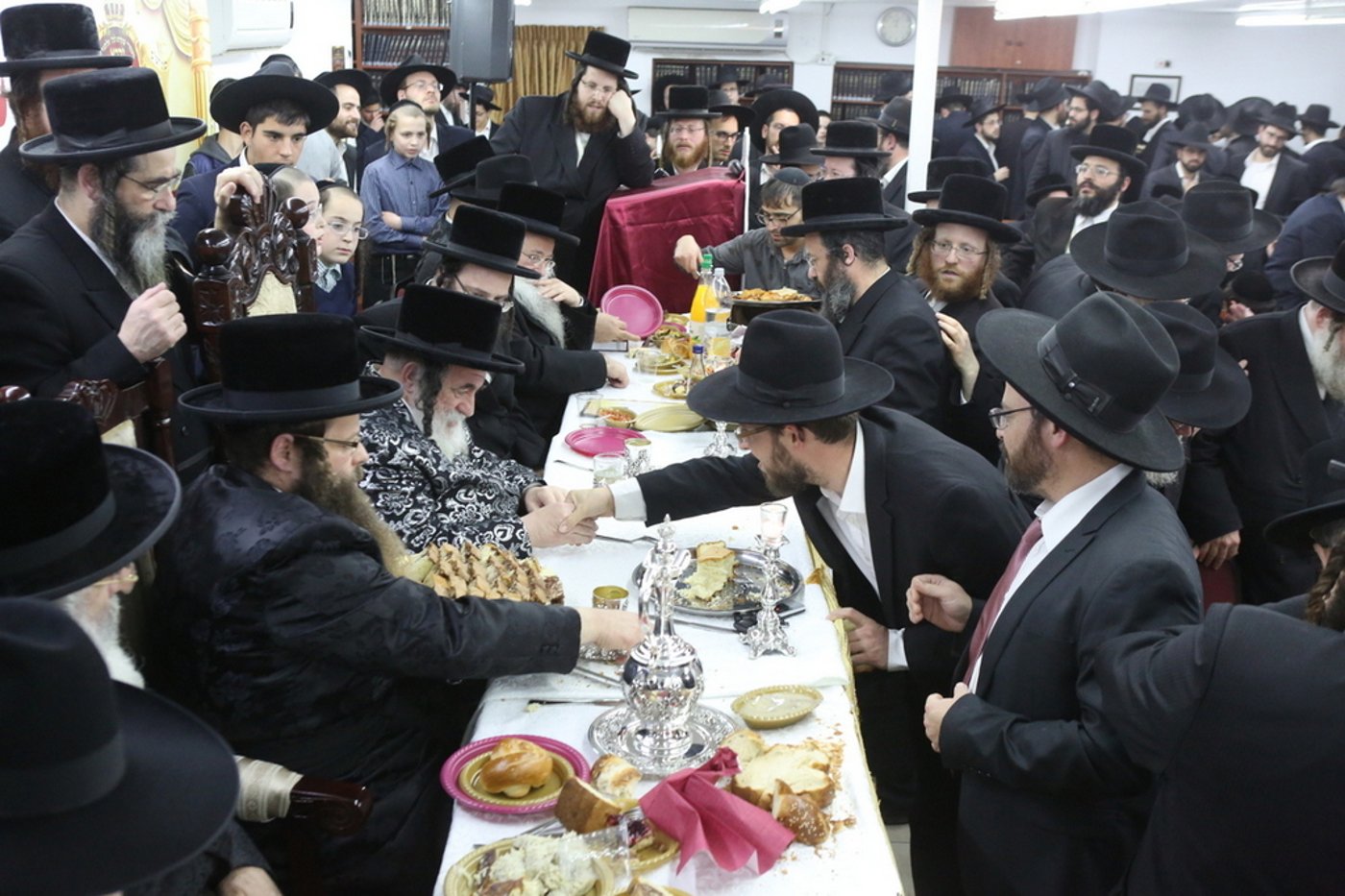 מעמד סיום הש"ס בממלכת בית דז'יקוב •צפו