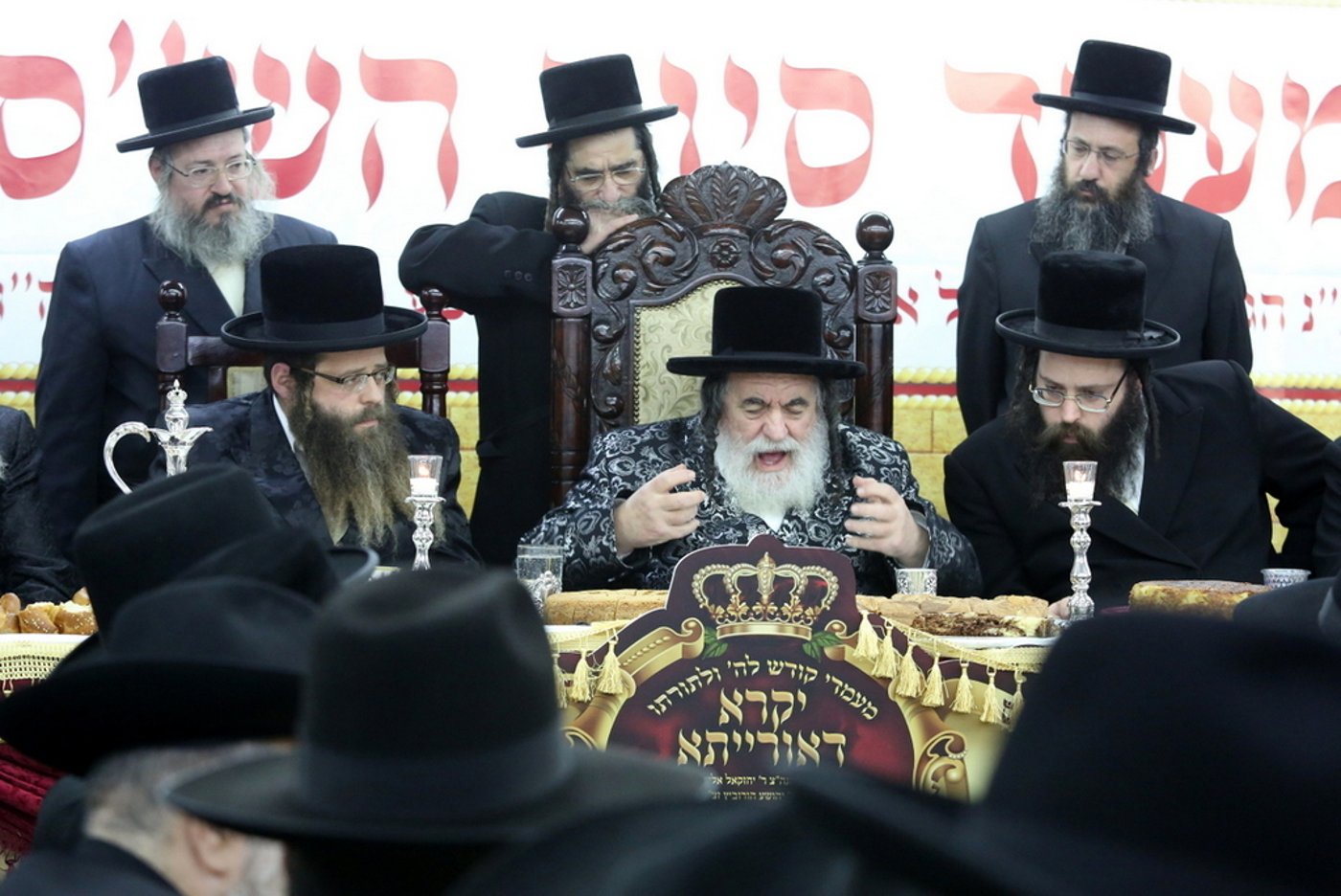 מעמד סיום הש"ס בממלכת בית דז'יקוב •צפו