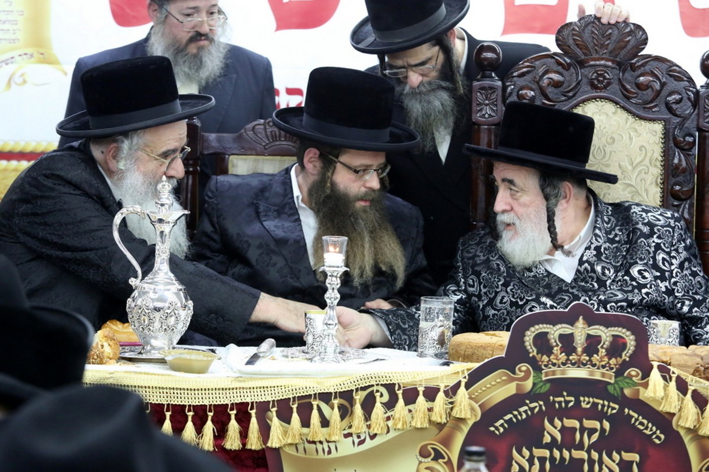 מעמד סיום הש"ס בממלכת בית דז'יקוב •צפו