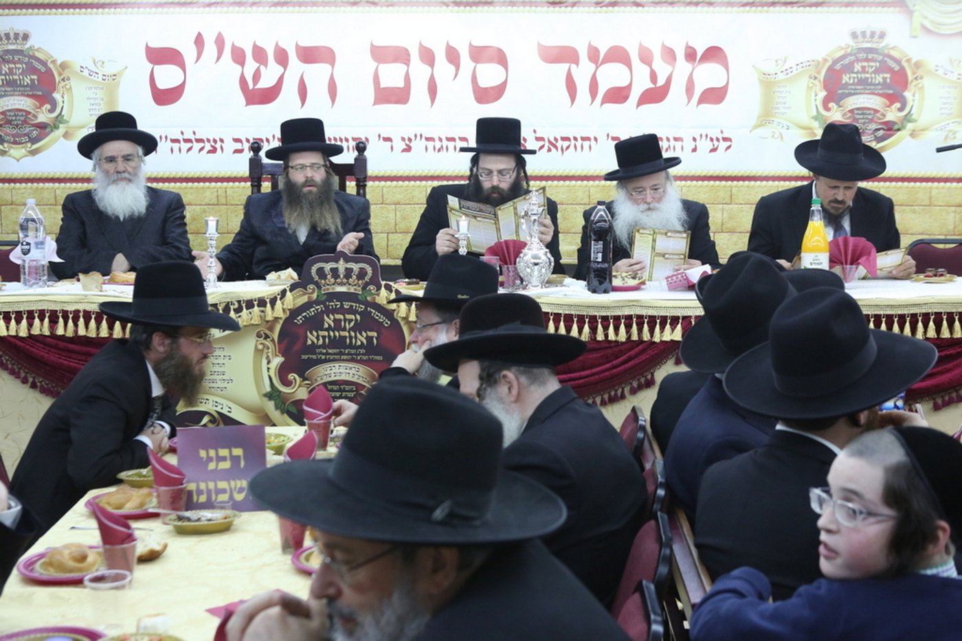 מעמד סיום הש"ס בממלכת בית דז'יקוב •צפו