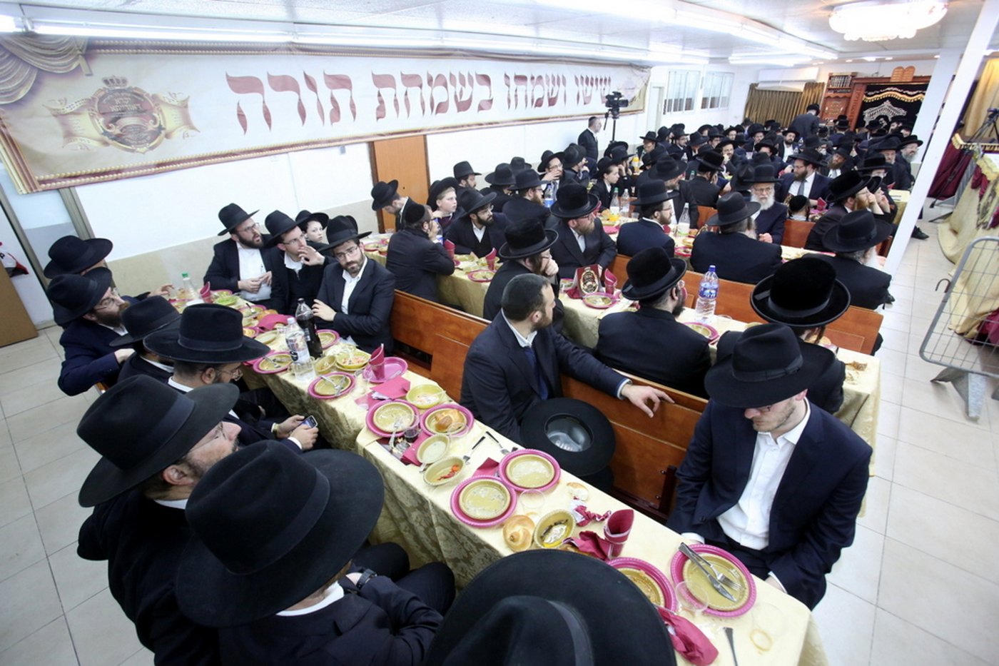 מעמד סיום הש"ס בממלכת בית דז'יקוב •צפו