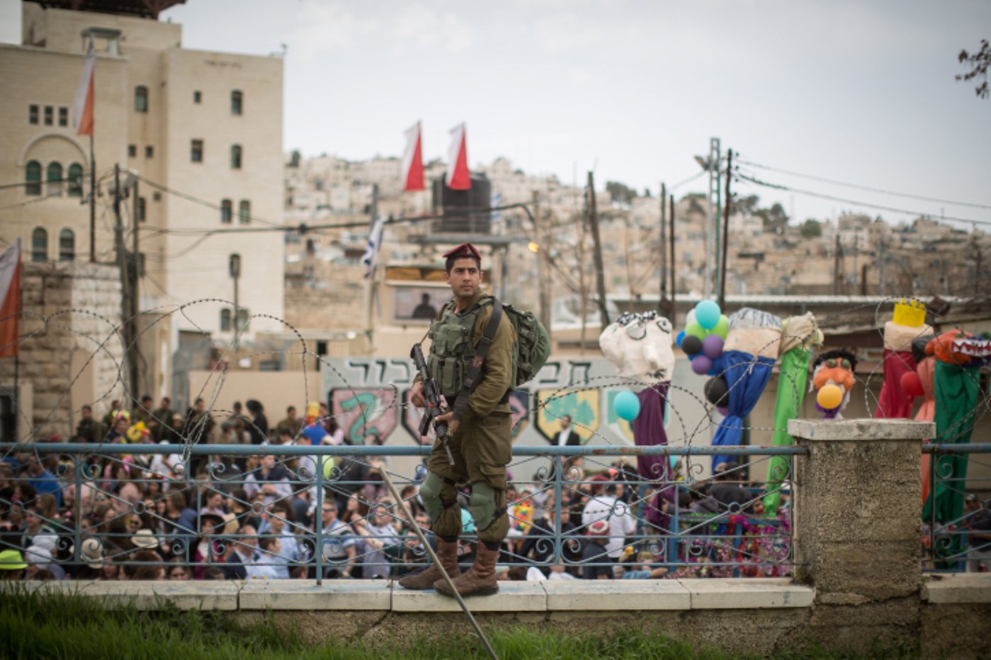 שנה לתקרית אלאור אזריה: כך חגגו השנה את פורים בחברון