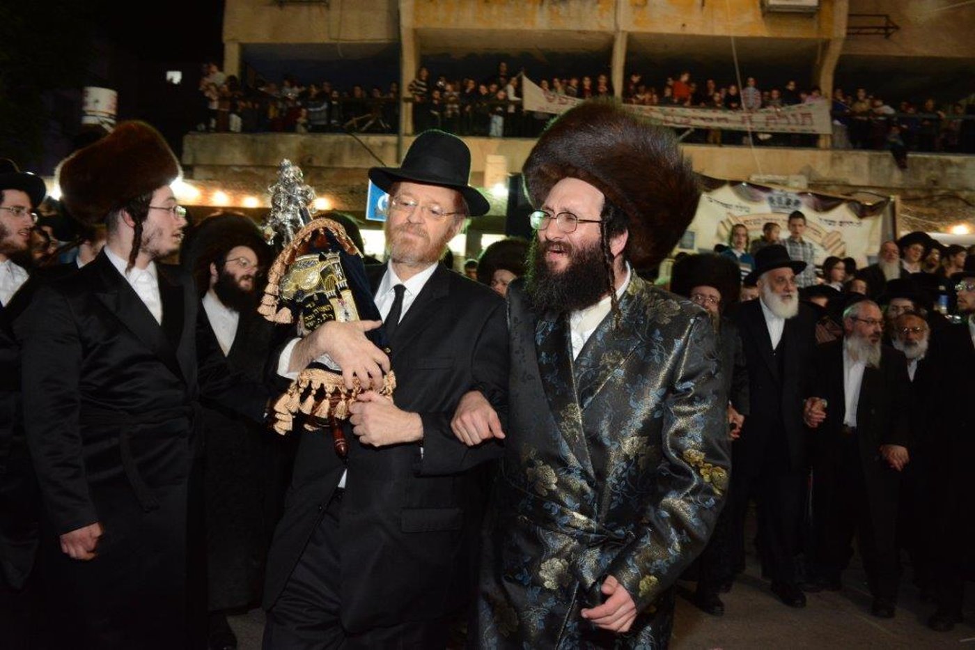 מעמד הכנסת ספר תורה לבית המדרש "תפארת יצחק" ספינקא בבני ברק