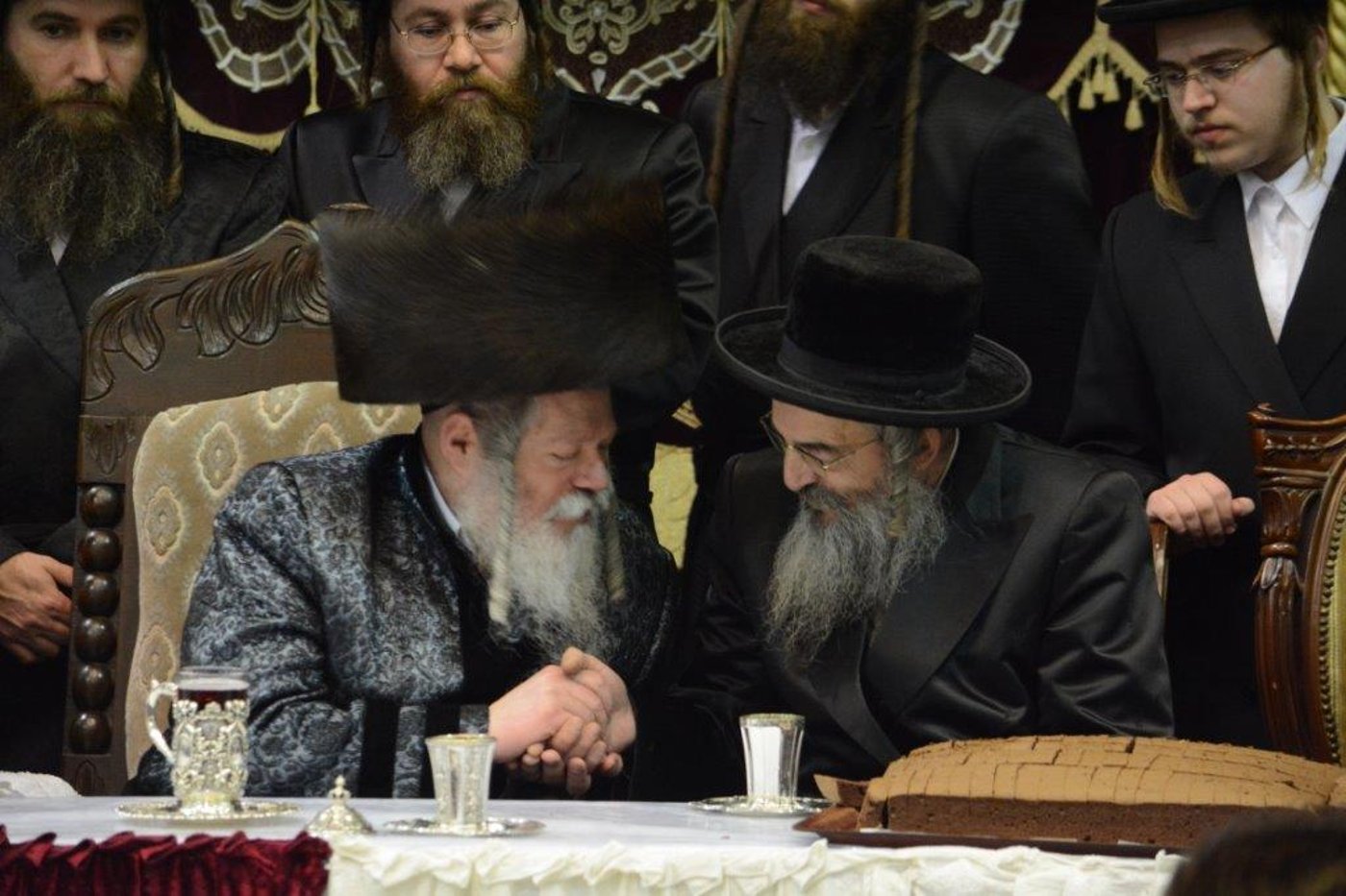 שמחת התנאים בחצרות פרמישלאן - ויז'ניץ