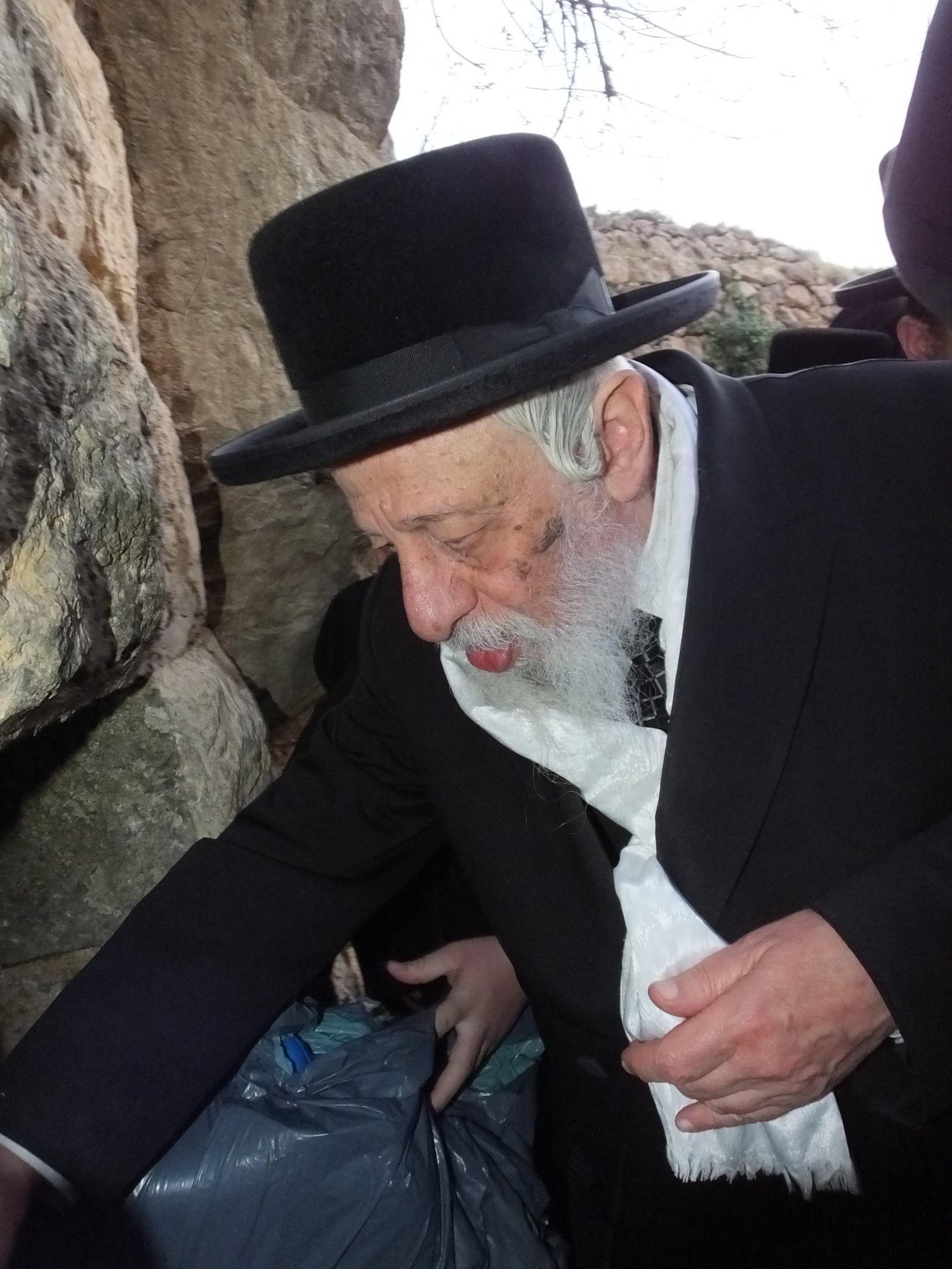 הרבי מקופישניץ בברכת האילנות ובמים שלנו. תיעוד