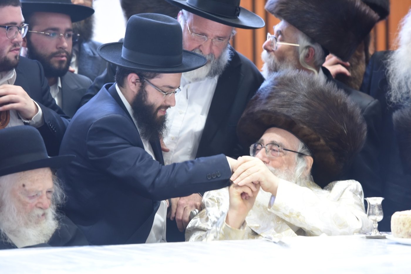 הגר"ח קנייבסקי בביקור נדיר במוסדות התורה בנתניה