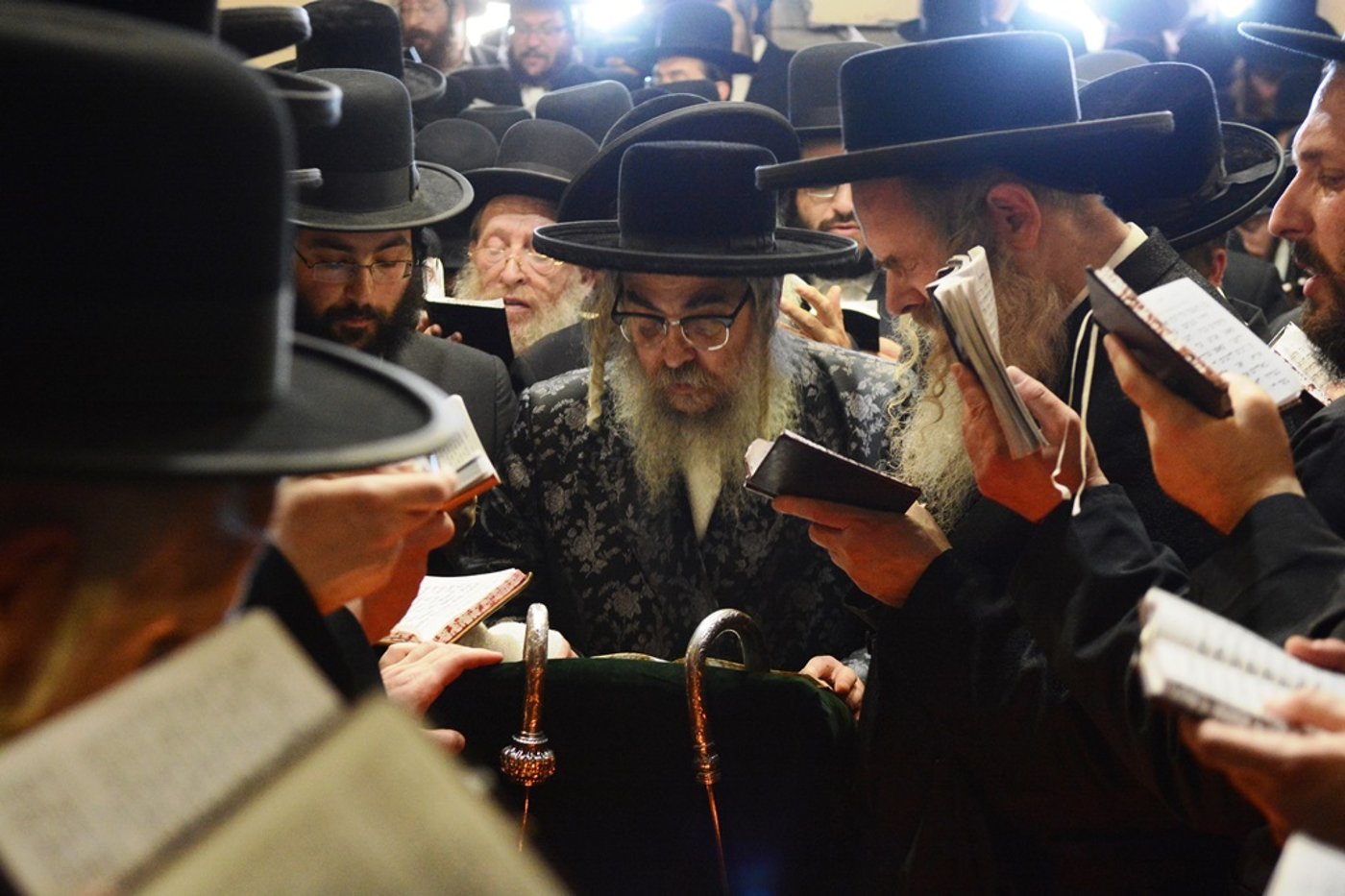 מסע האדמו"ר מסאטמר ומאות הנגידים. צפו