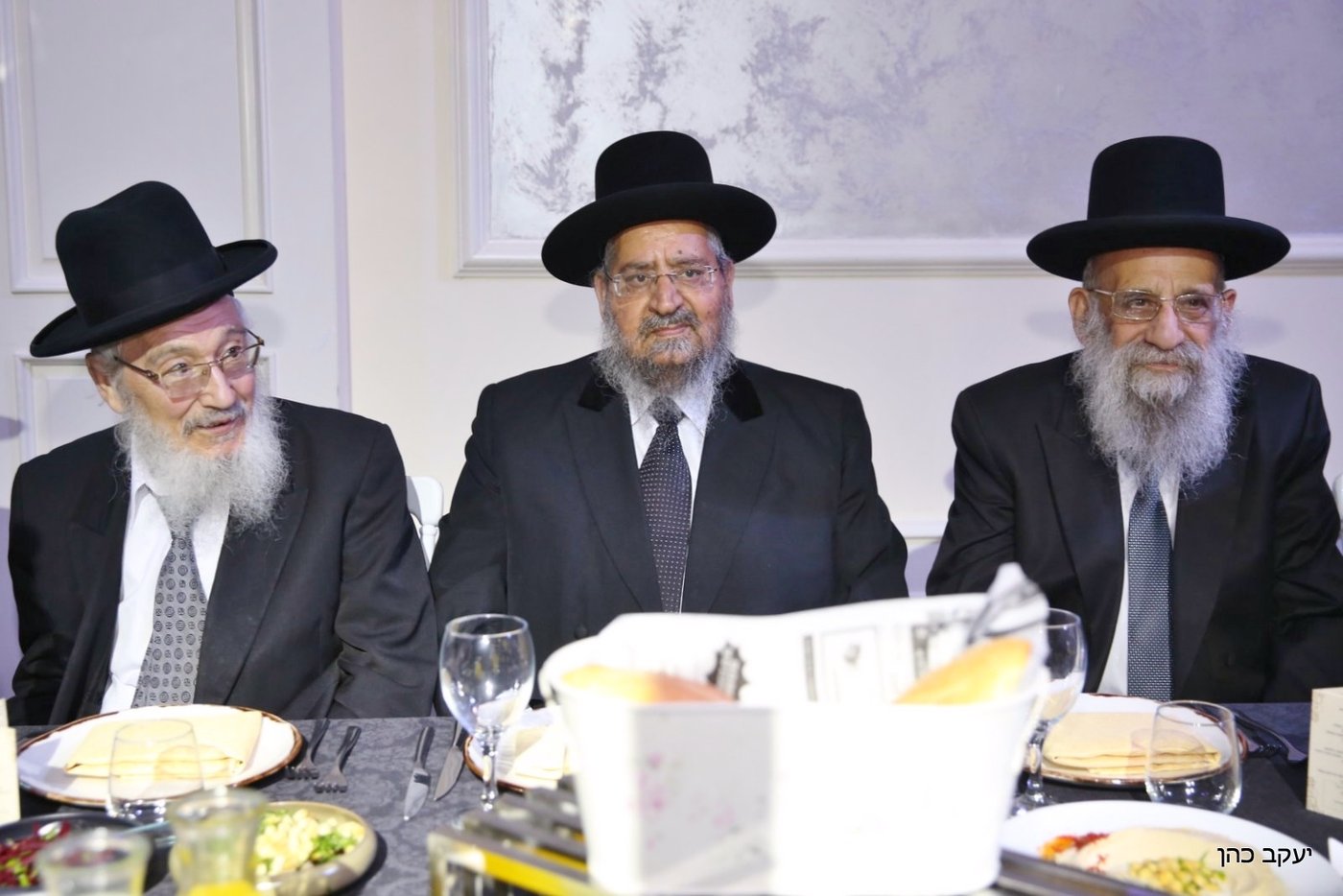 מקורבו של הראשל"צ בירמץ את בנו, כולם התייצבו