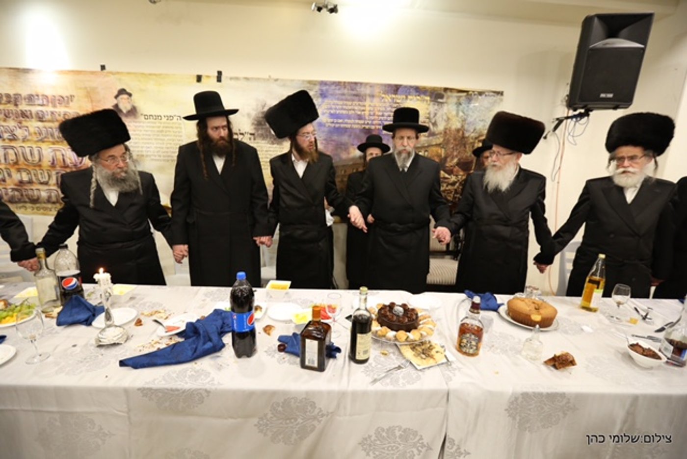ריבלין והרצוג בשבע ברכות של ליצמן. צפו