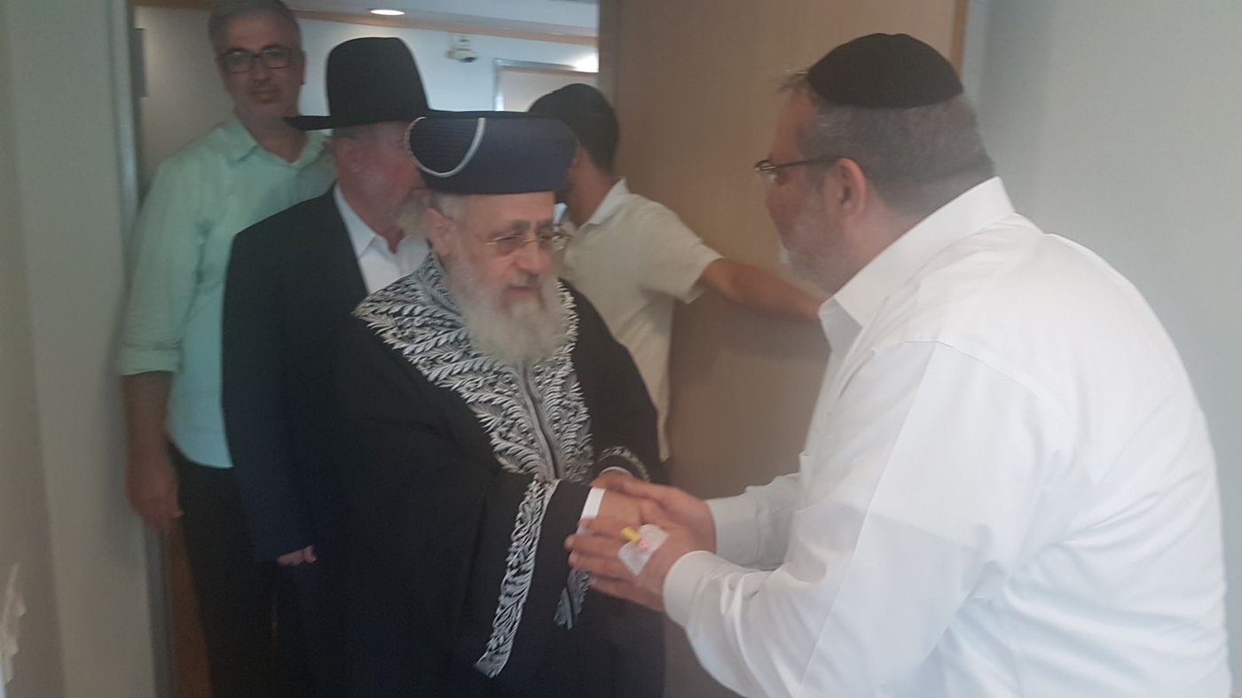 הראשון לציון ביקר את ח"כ יגאל גואטה • תיעוד