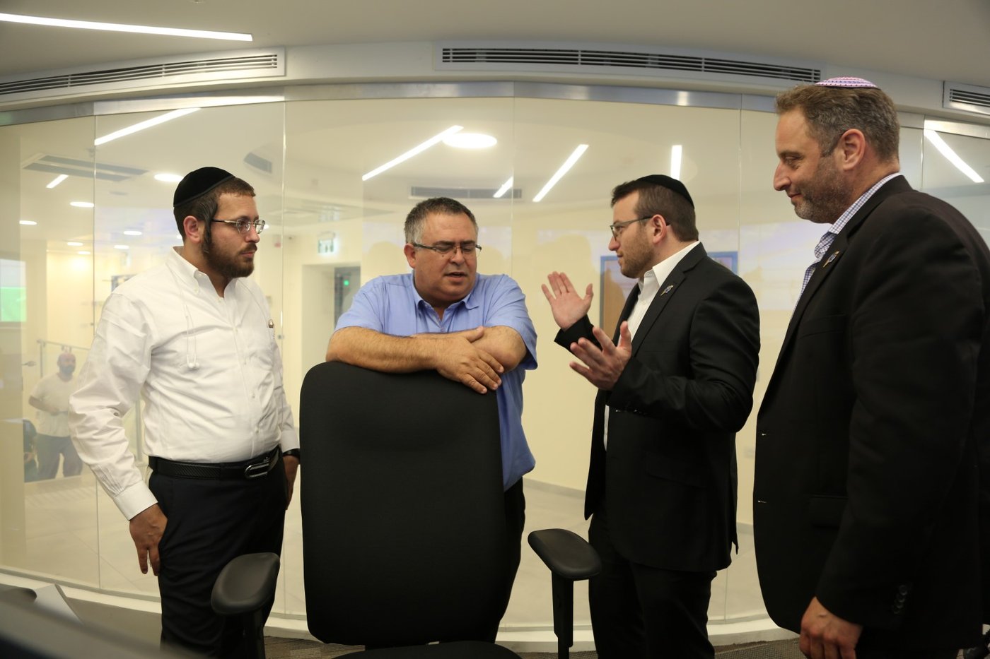 ח"כ דוד ביטן בסיור ב'איחוד הצלה': "ארגון למופת, אסייע לפעילות החשובה שלכם"