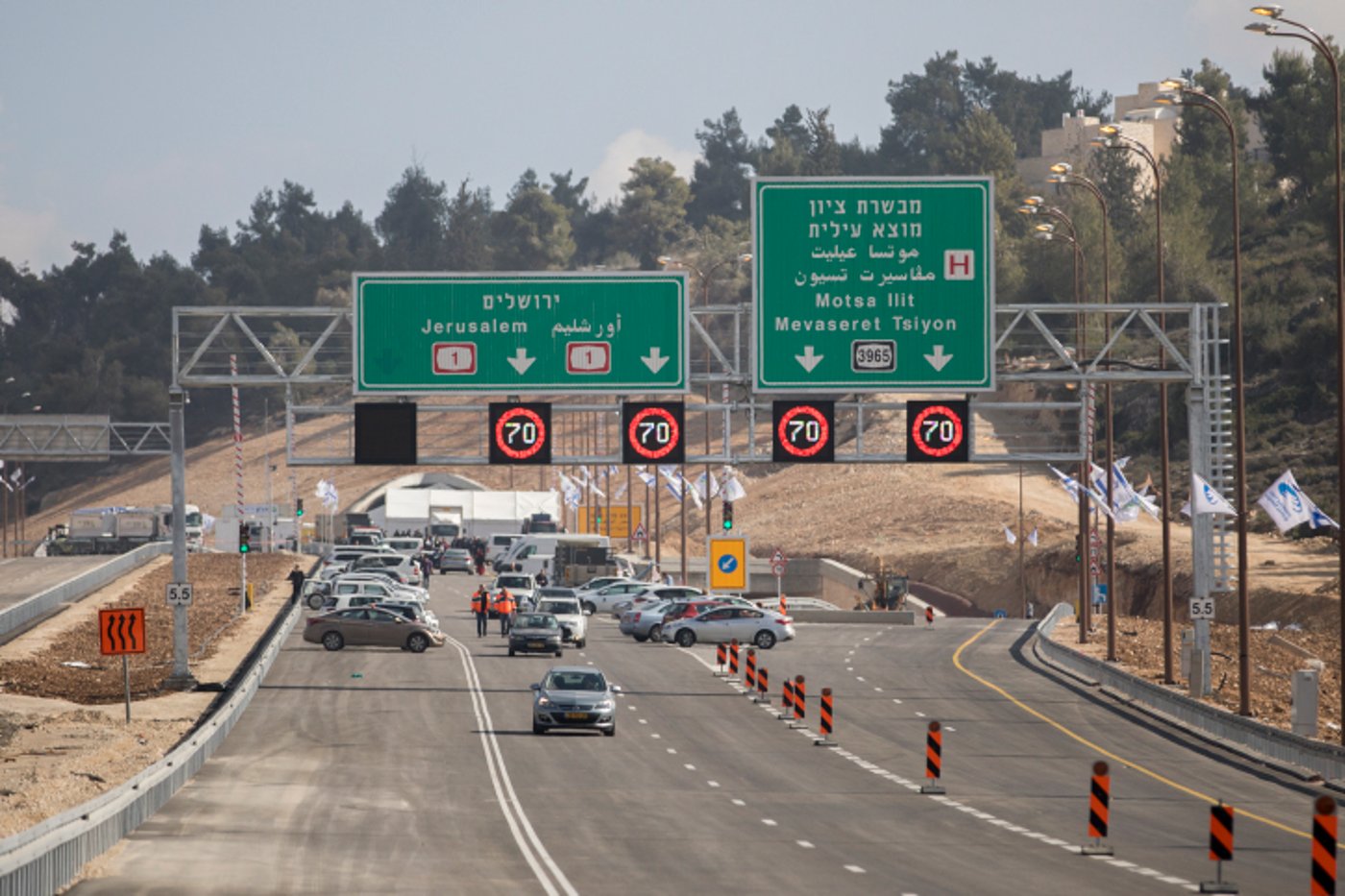 אזהרות המהירות בכביש מספר 1