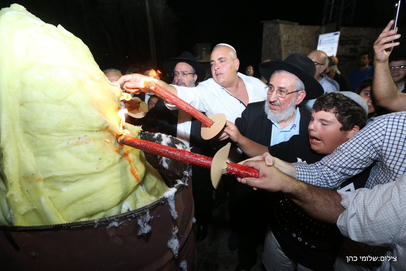 עשרות אלפי איש בהילולת הצדיק רבי משה בן טוב זצ"ל
