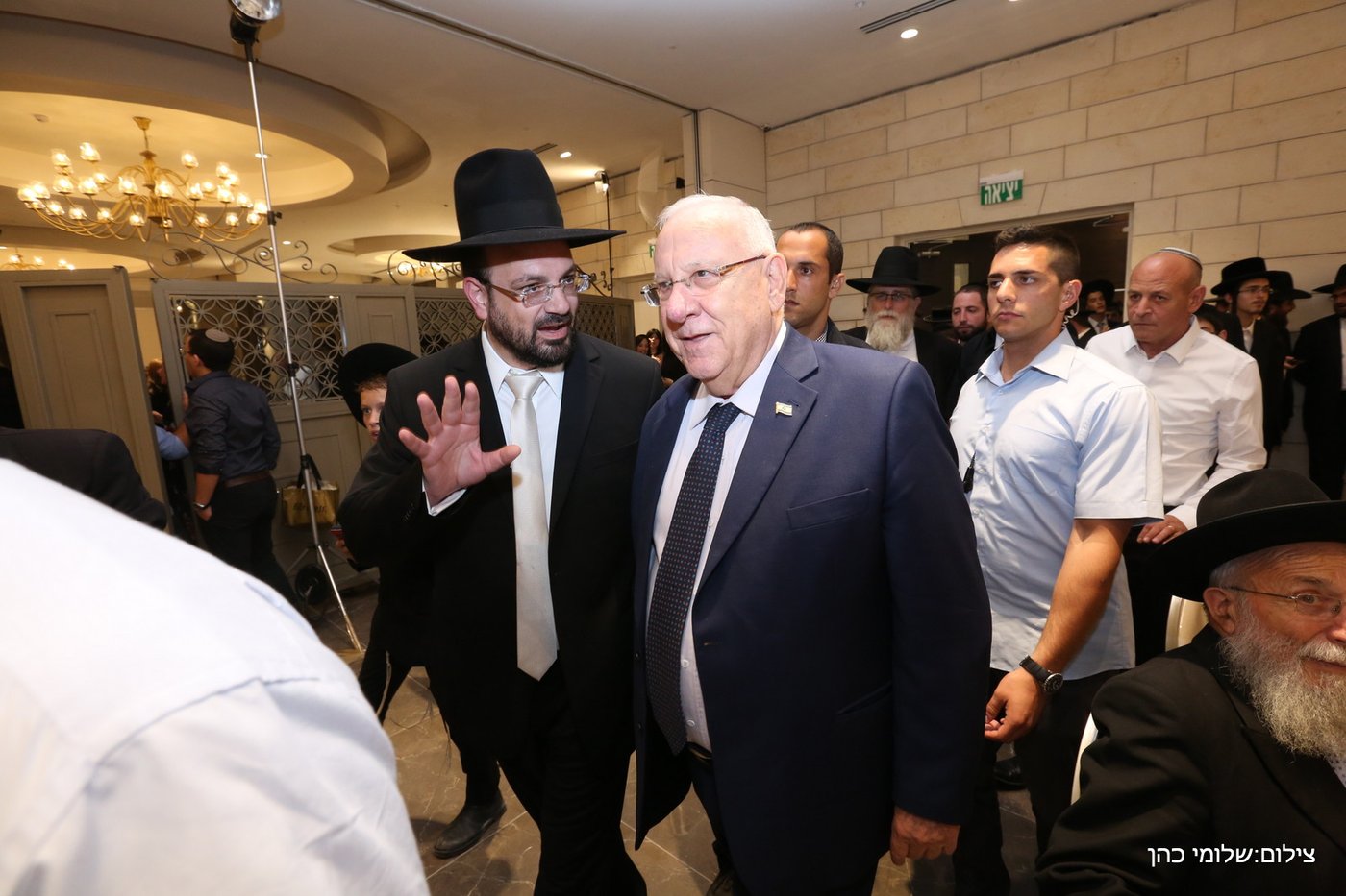 רבקה רביץ חיתנה, הנשיא ריבלין התייצב. צפו