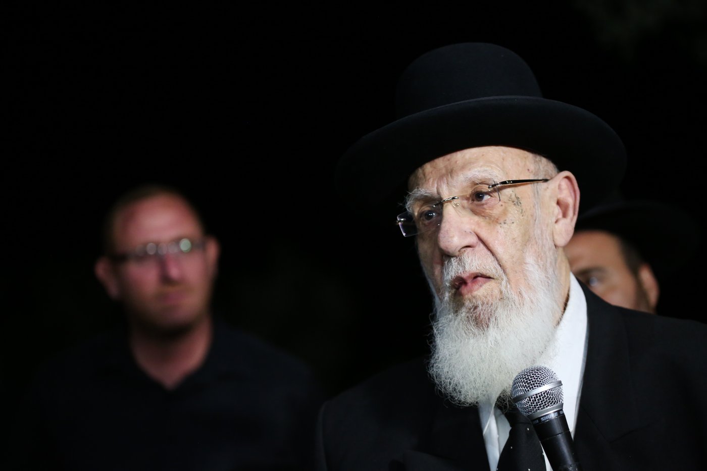 נשיא המועצת הגר"ש כהן ליחיאל נהרי: "חיכיתי לשמוע אותך" • תיעוד