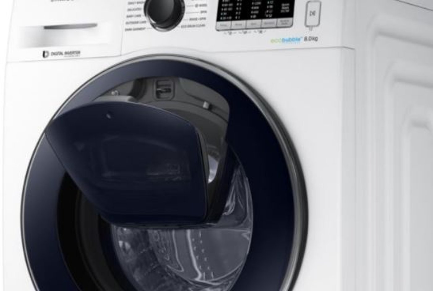 טכנולוגיית 'AddWash' המאפשרת להוסיף כביסה באמצע.