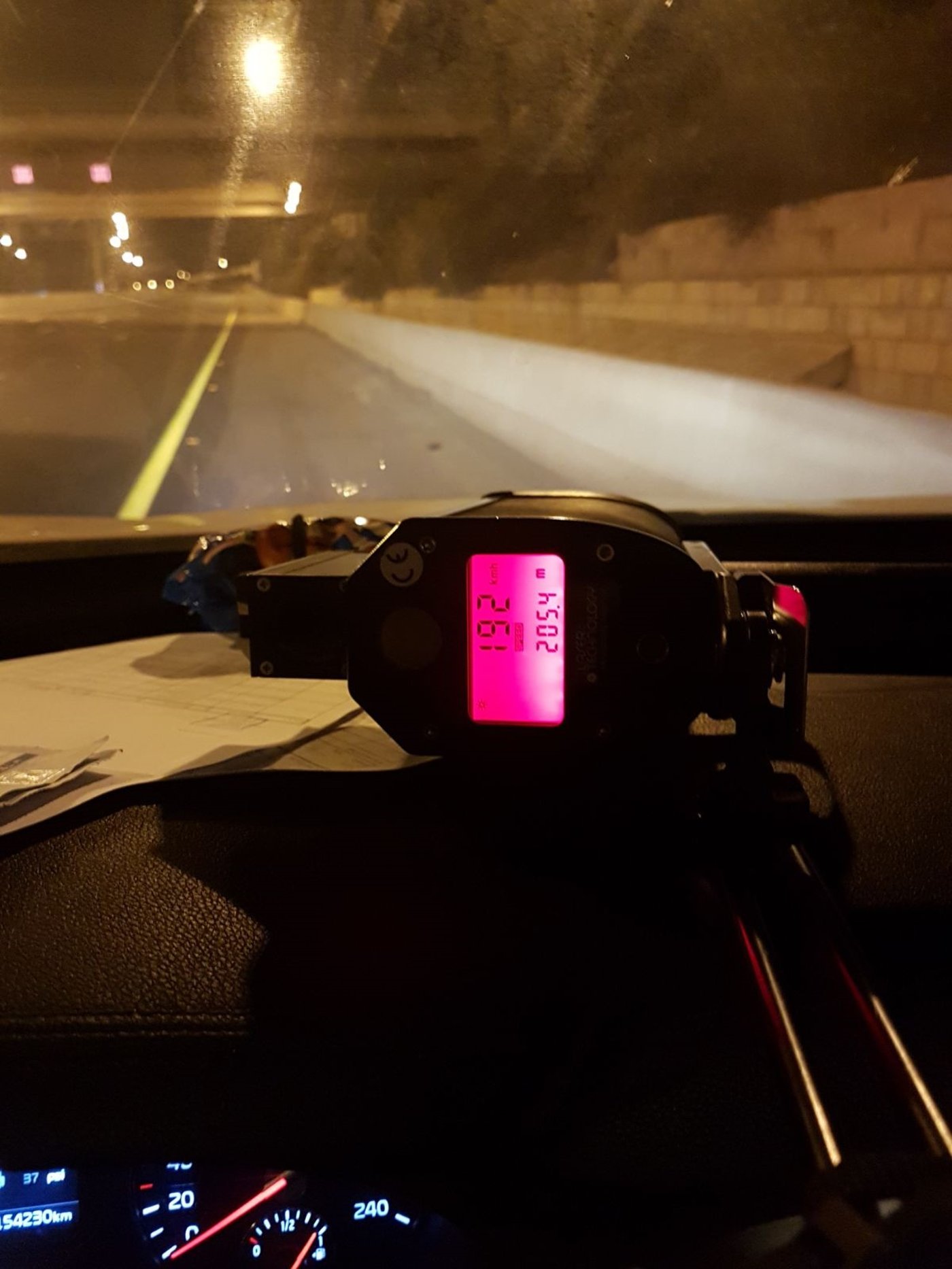 צעיר נתפס "טס" במהירות של 192 קמ"ש