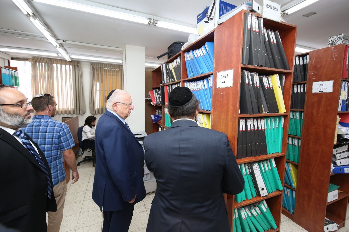 ריבלין בחיידר בבני ברק: "מי שלומד - נהיה תלמיד חכם"