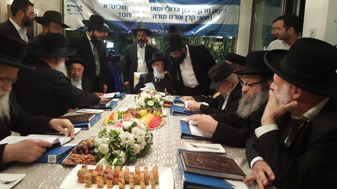 סביב שולחן אחד: הגר"ש כהן, הגר"מ מאזוז והגר"ש עמאר
