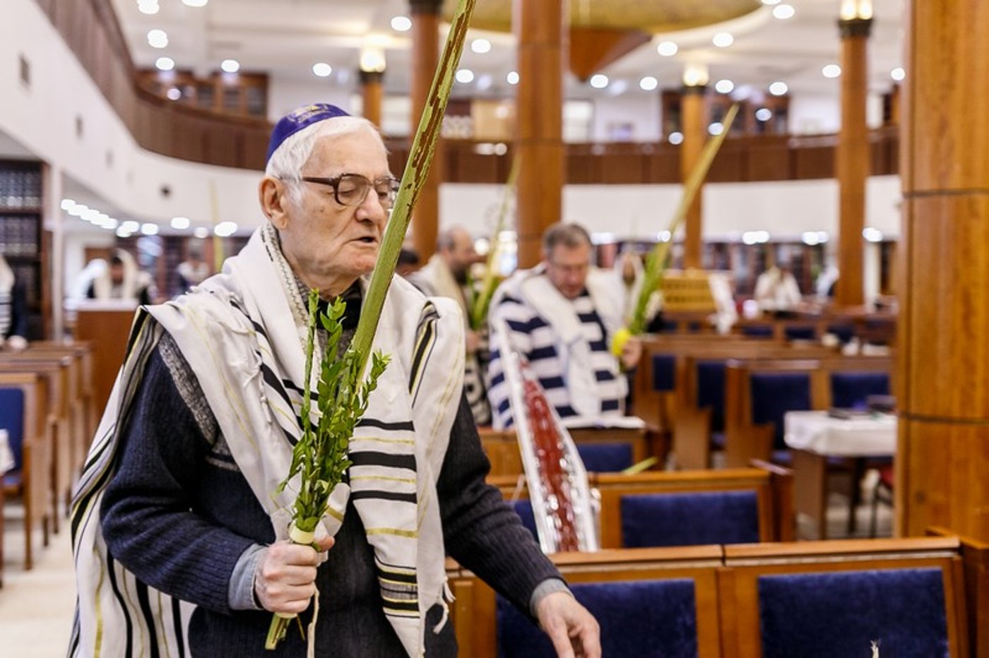הושענא רבה במוסקבה • צפו בגלריה