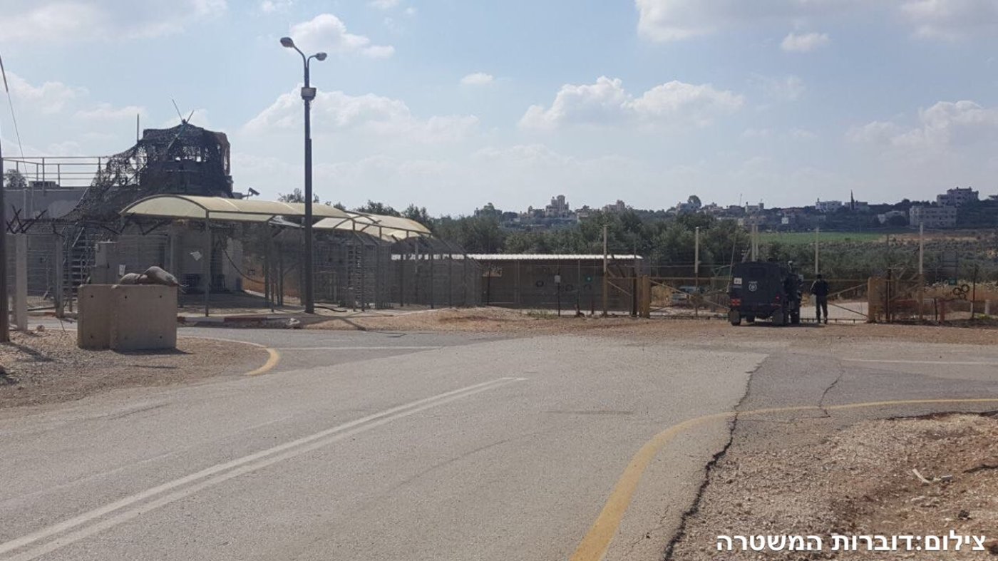 הכניסה לבית המשפט הצבאי בשומרון