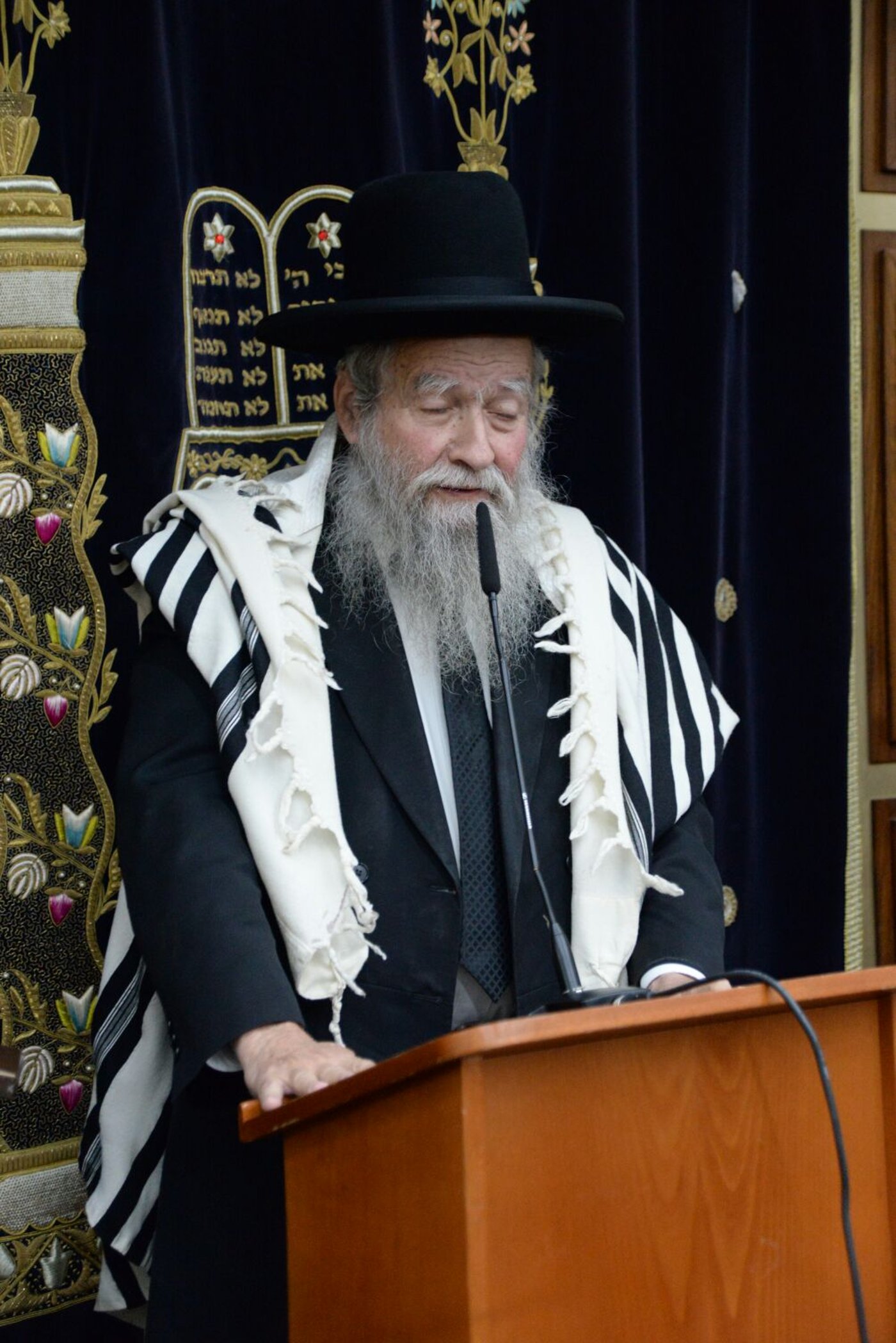 עצרת במלאות ה'שבעה' לזקן המשגיחים • תיעוד