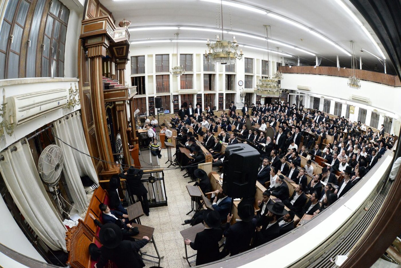 עצרת במלאות ה'שבעה' לזקן המשגיחים • תיעוד