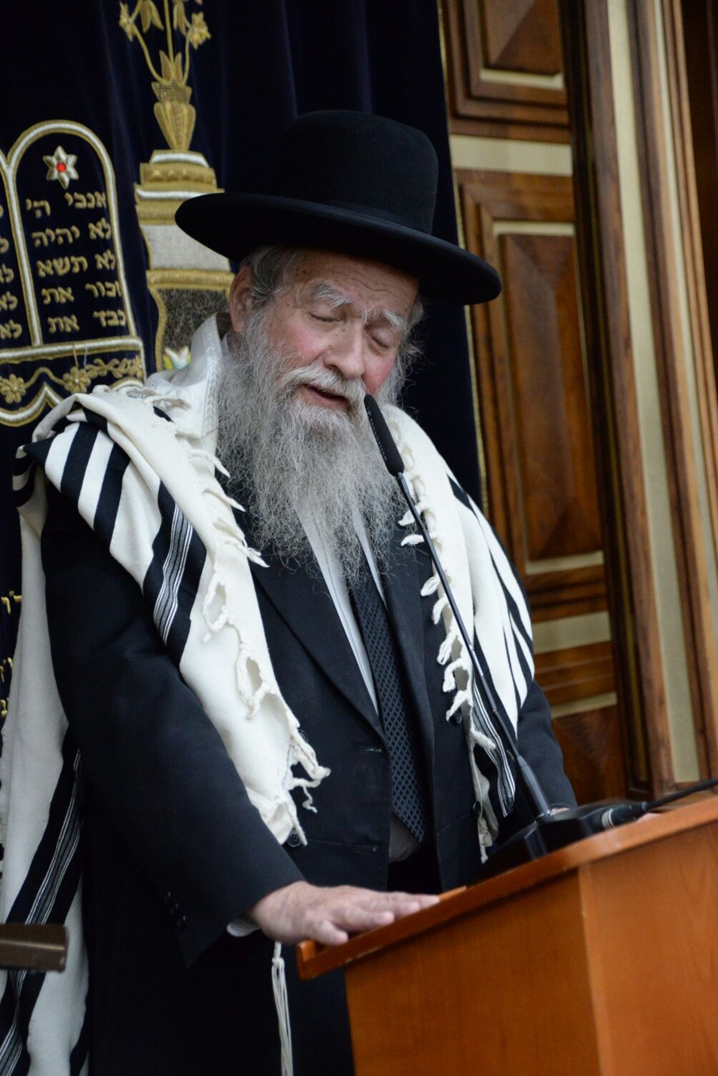 עצרת במלאות ה'שבעה' לזקן המשגיחים • תיעוד