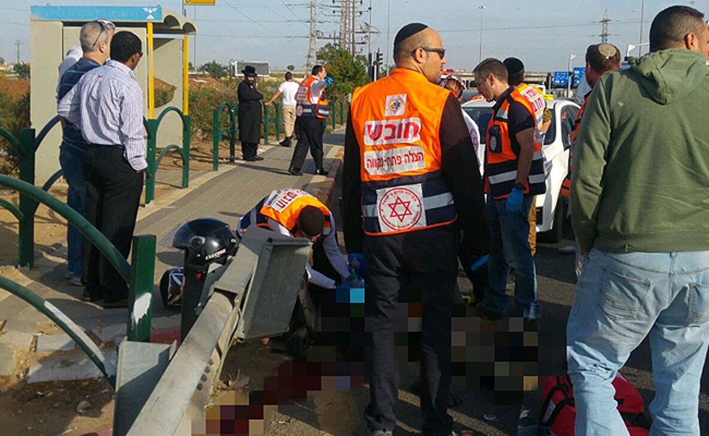 זירת התאונה, הבוקר