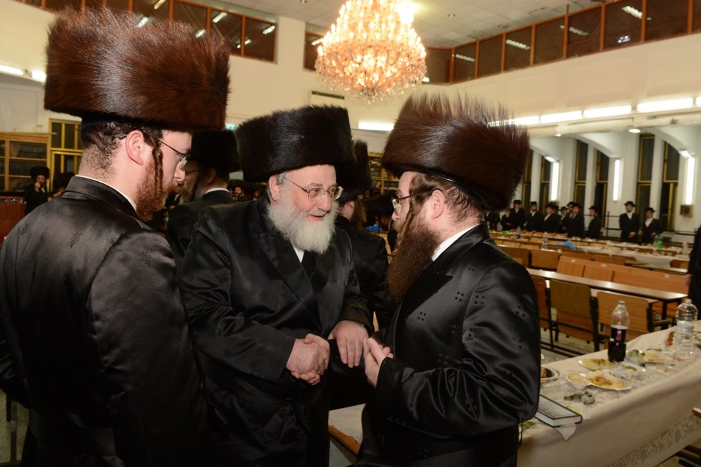 צפו בתמונות: משב"ק הרבי מסאטמר מבקר בישראל