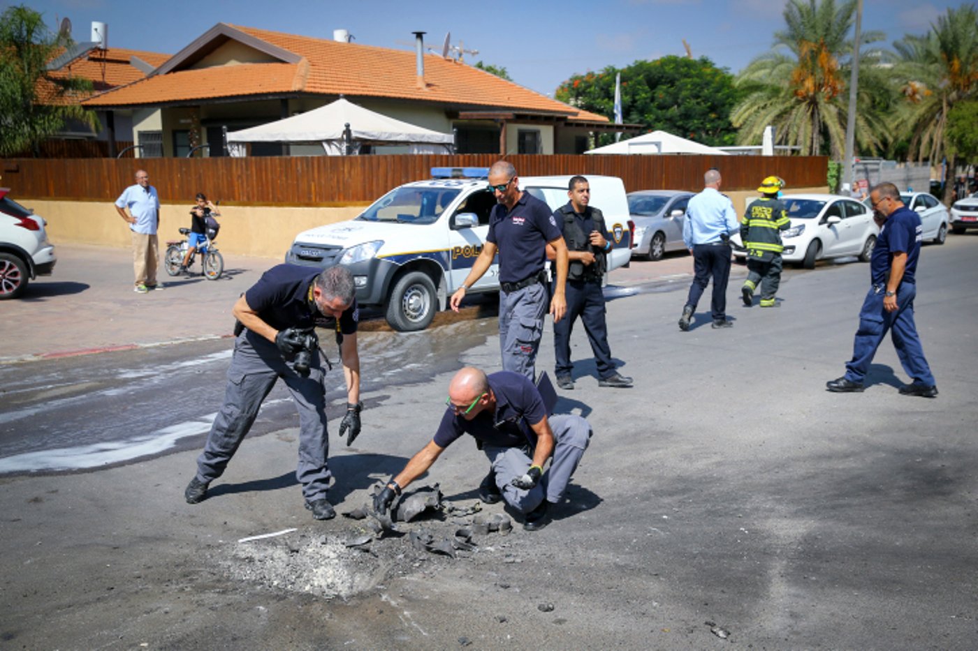 רקטה התפוצצה בלב שדרות; צה"ל הפציץ ברצועת עזה