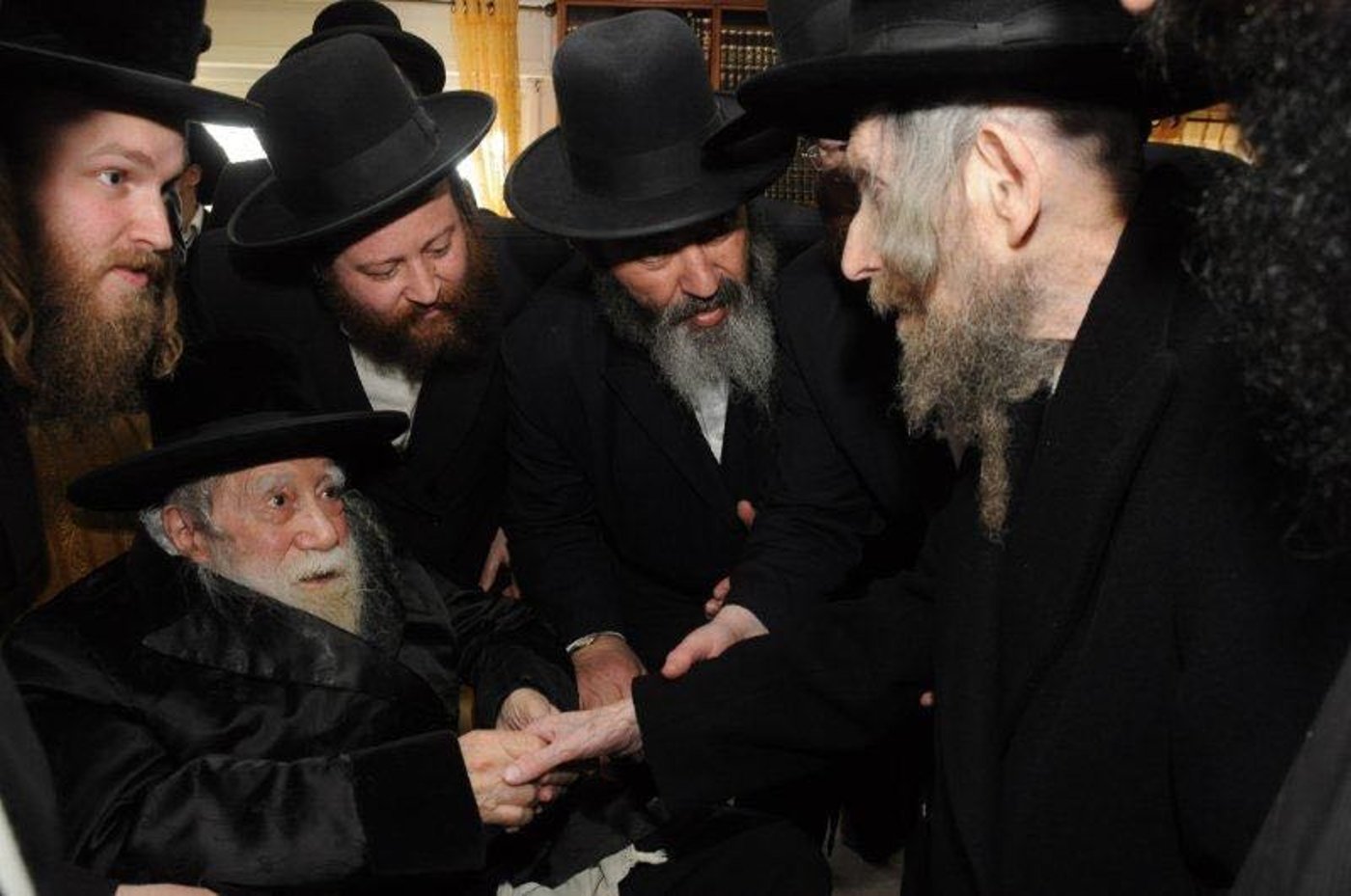 בביקור בביתו של האדמו"ר מערלוי זצ"ל