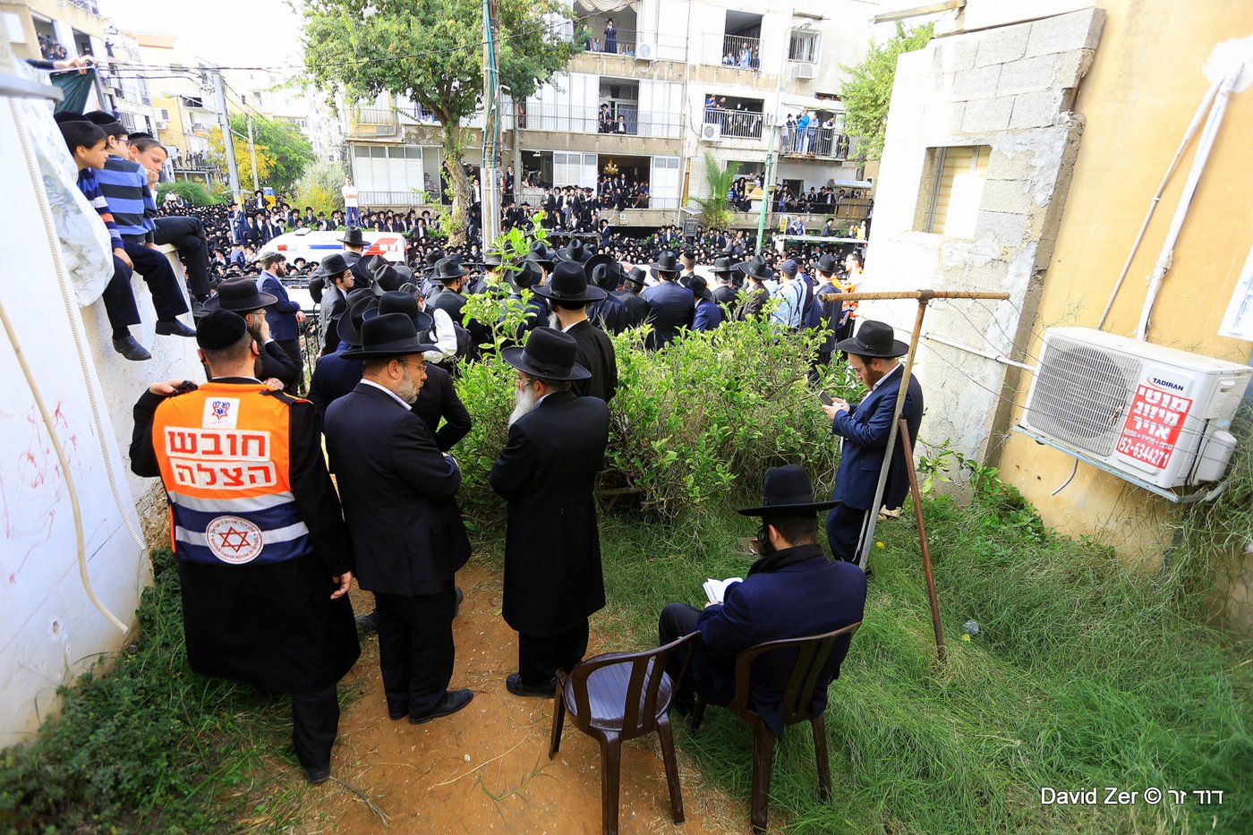 הלווית מרן הרב שטיינמן: התיעוד של דוד זר