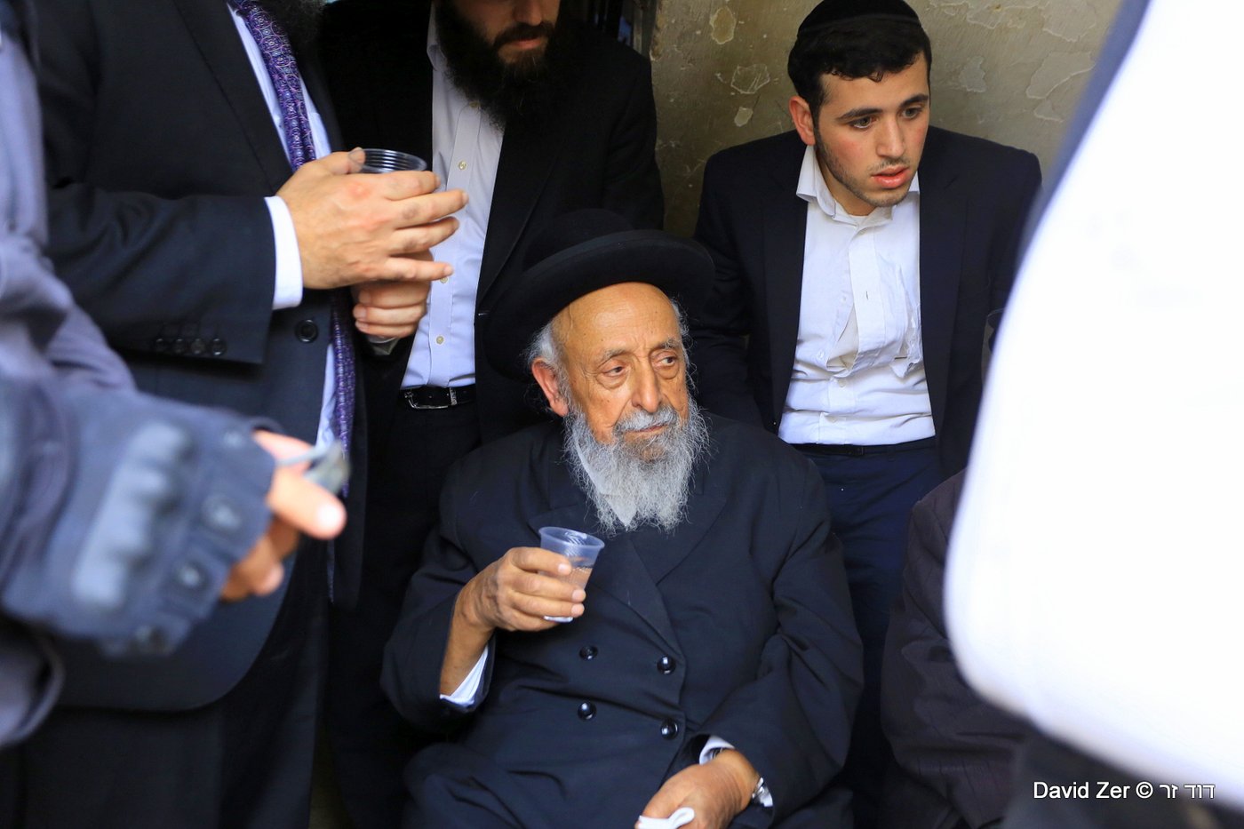 הלווית מרן הרב שטיינמן: התיעוד של דוד זר