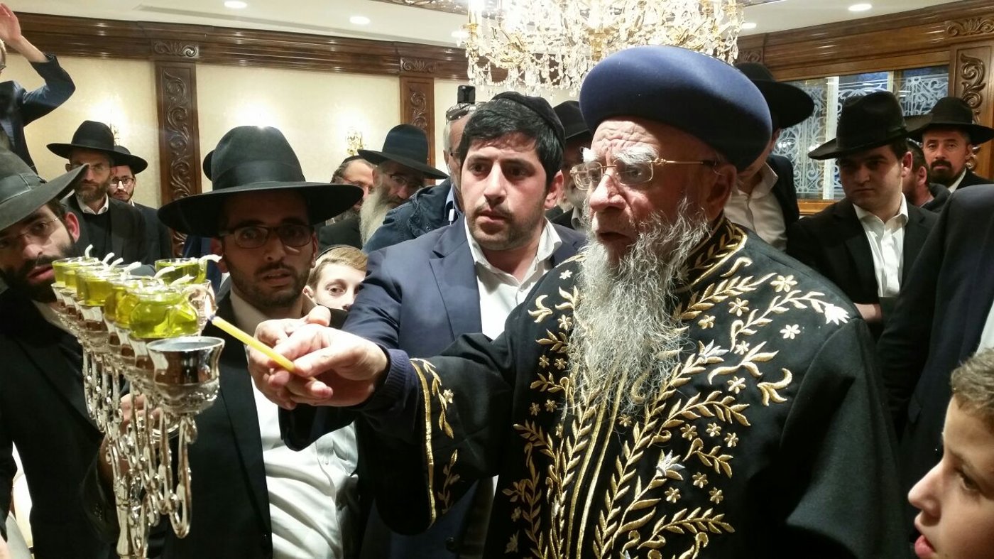 הראשל"צ הרב בקשי דורון בבית הכנסת החדש, הערב