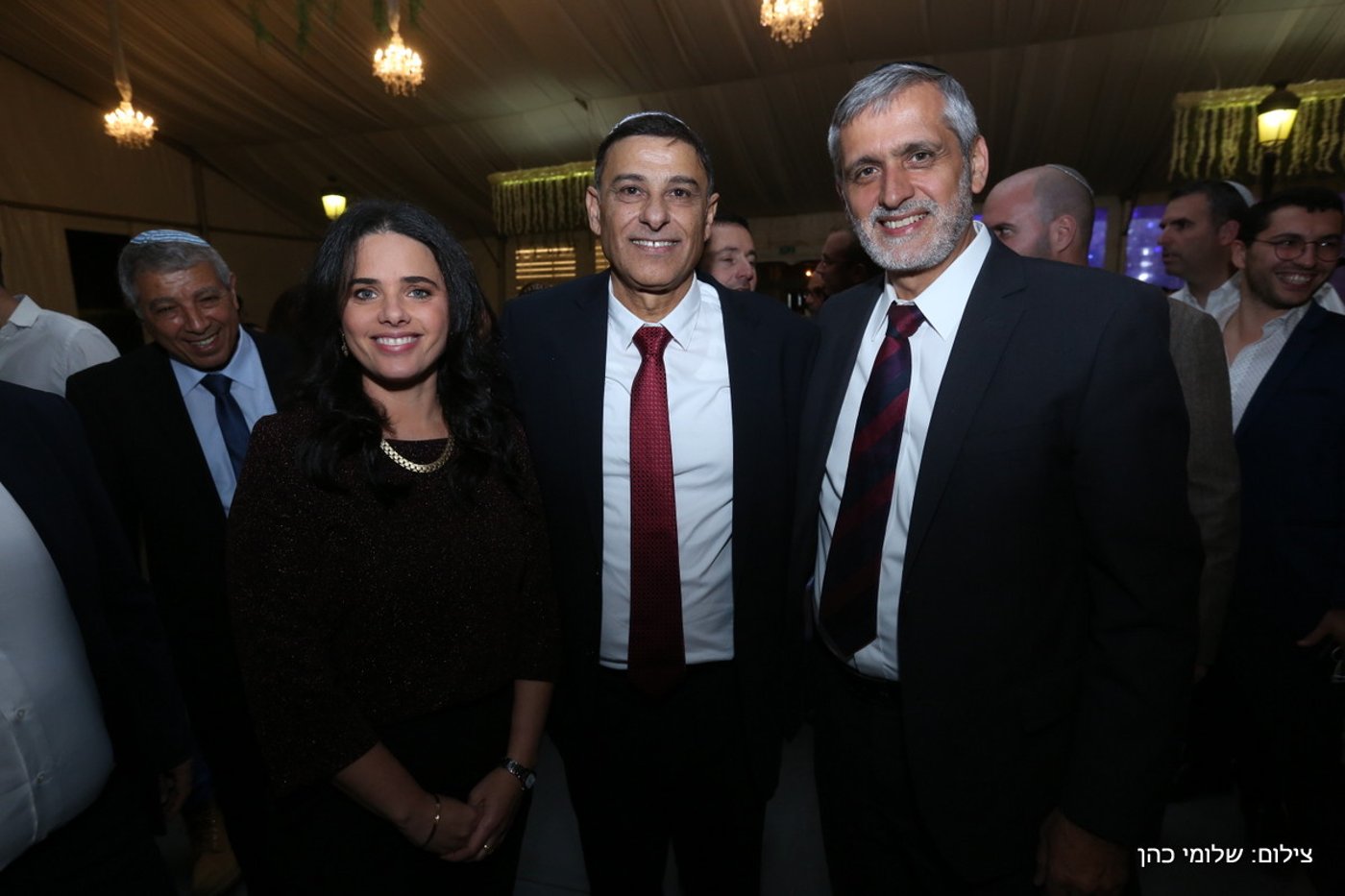 רבנים ואישי ציבור בחתונת בת היועץ למינוי דיינים