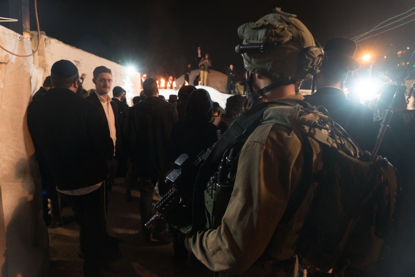 נר אחרון בקבר יוסף עם לוחמי גדוד שקד וחטיבת שומרון • צפו