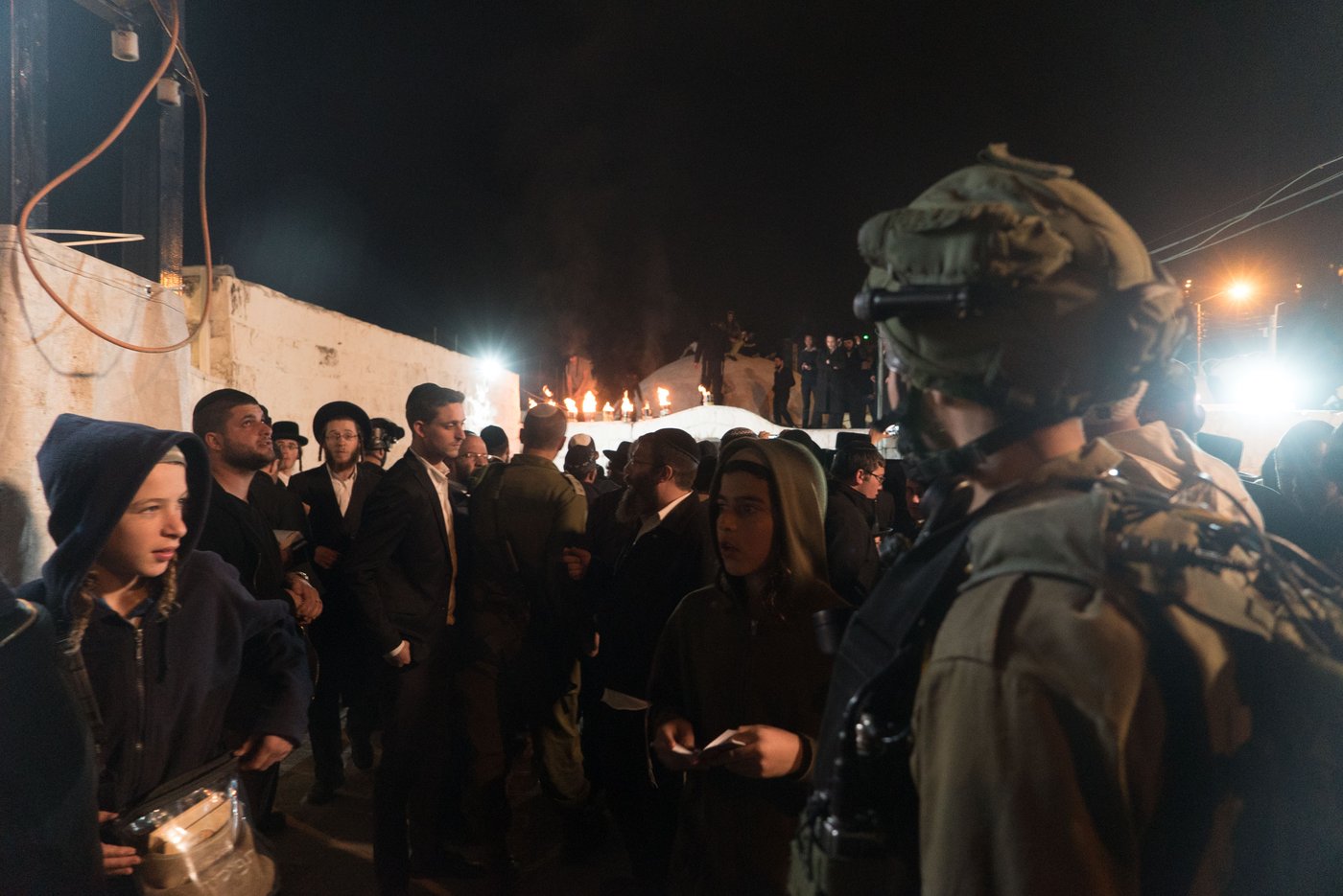 נר אחרון בקבר יוסף עם לוחמי גדוד שקד וחטיבת שומרון • צפו