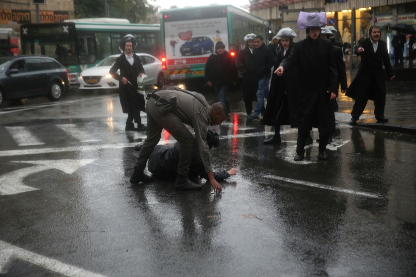 שוב אלימות משטרתית בירושלים • תיעוד