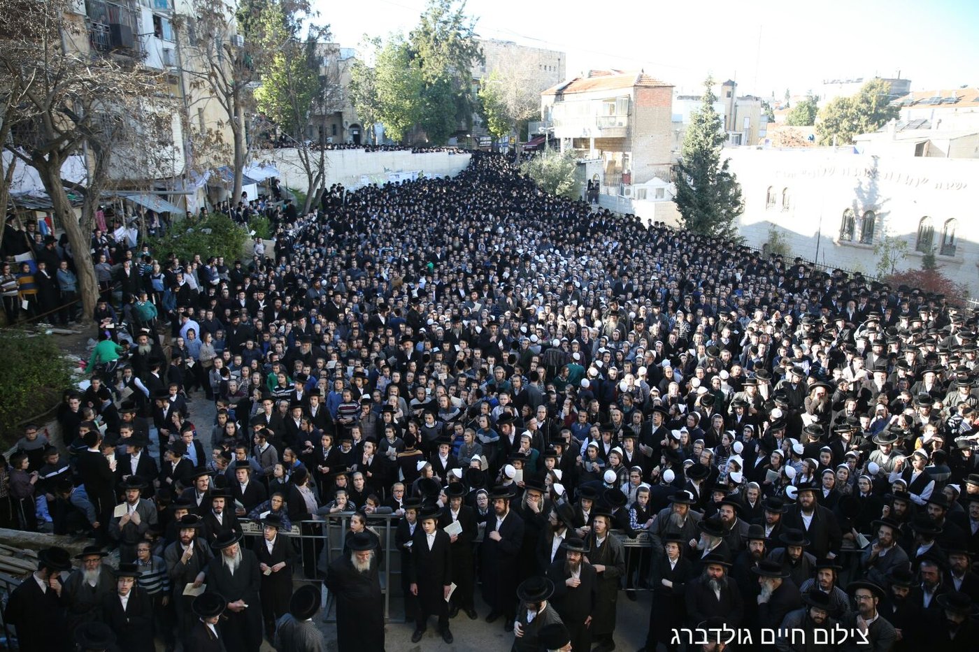 בעצרת על מות התינוקות: תפילה על החשודים בפרוטקשן