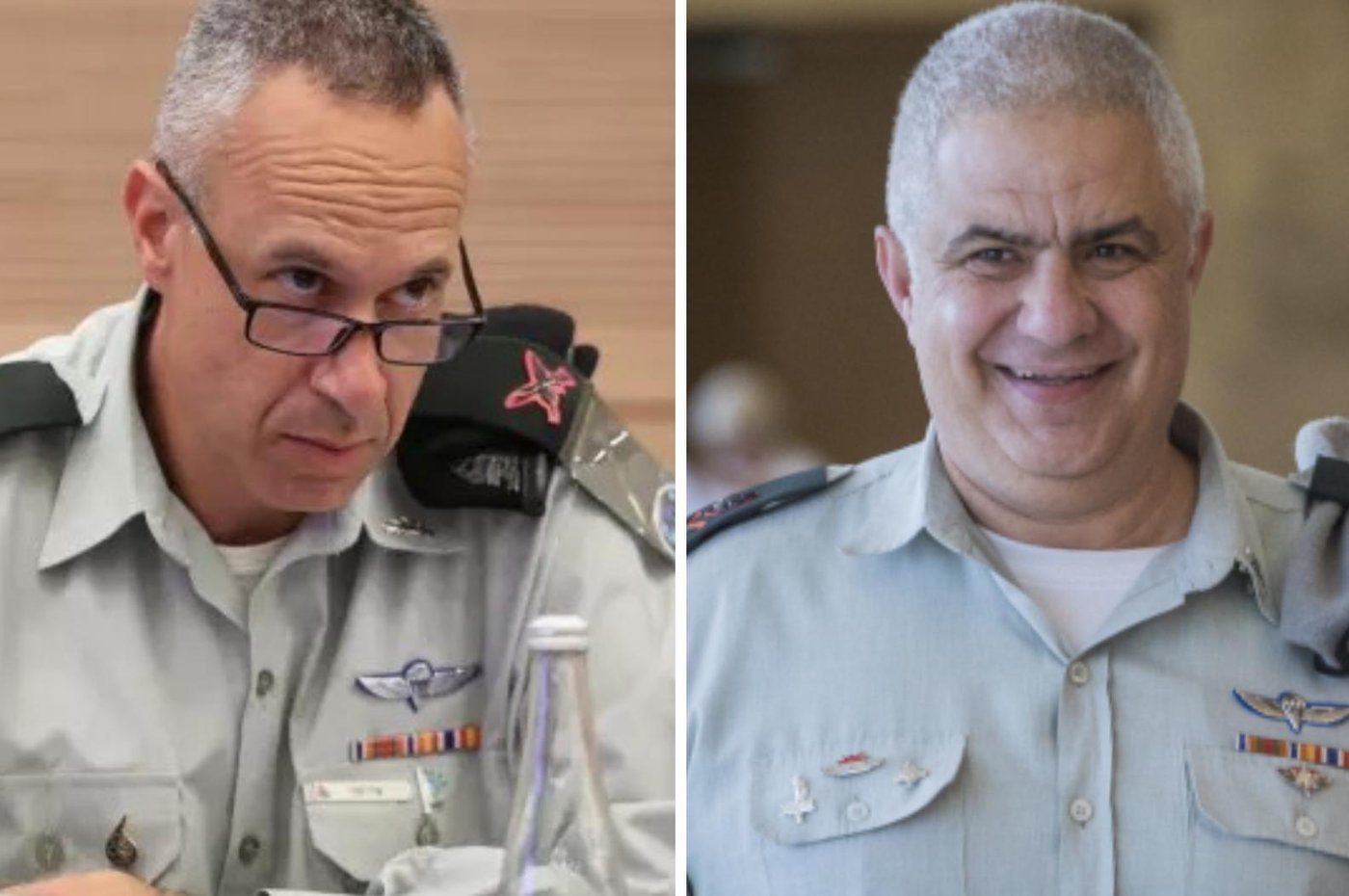 אלוף מוטי אלמוז ותא"ל ערן שני
