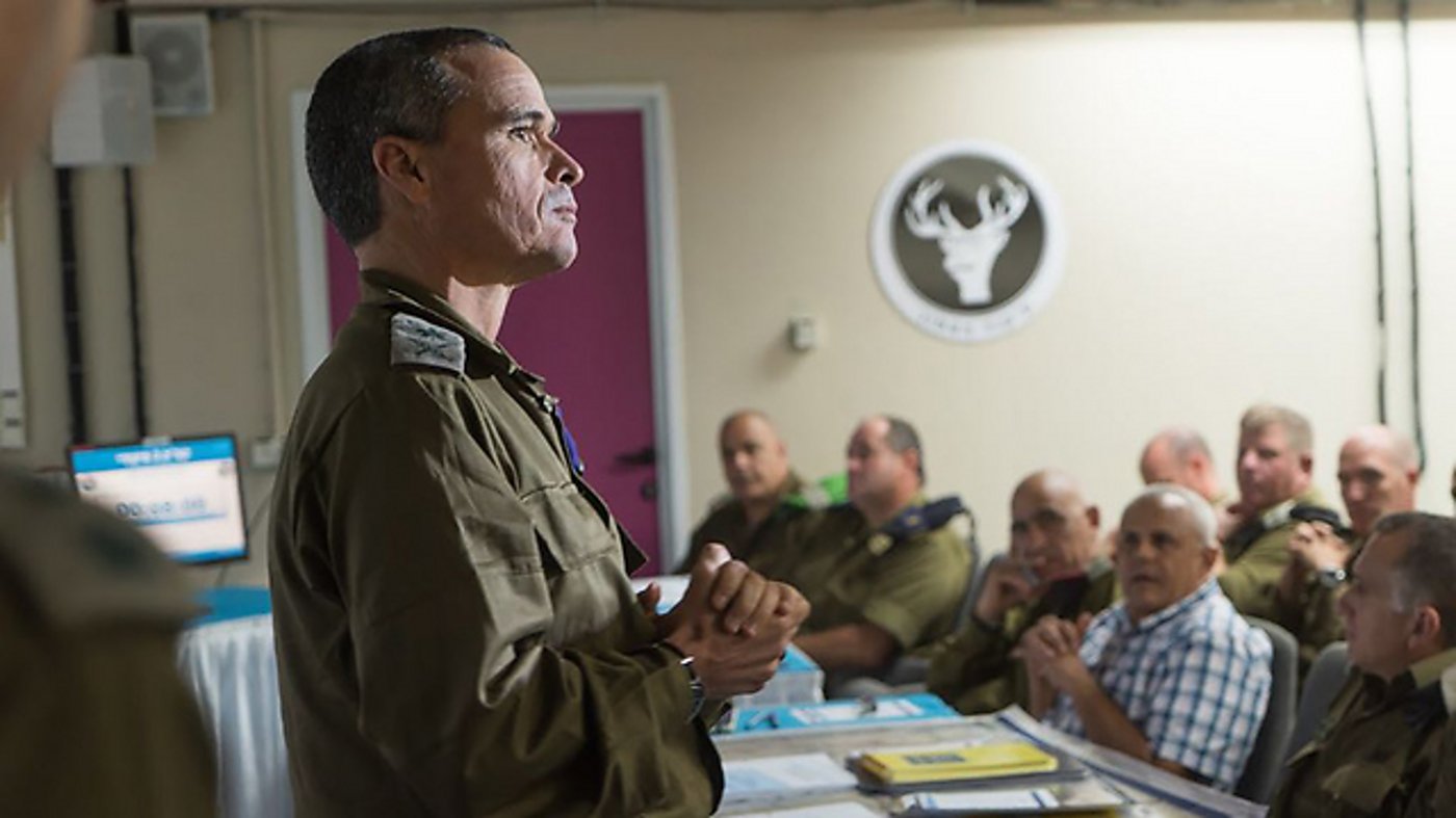 מפקד פיקוד צפון אלוף יואל סטריק