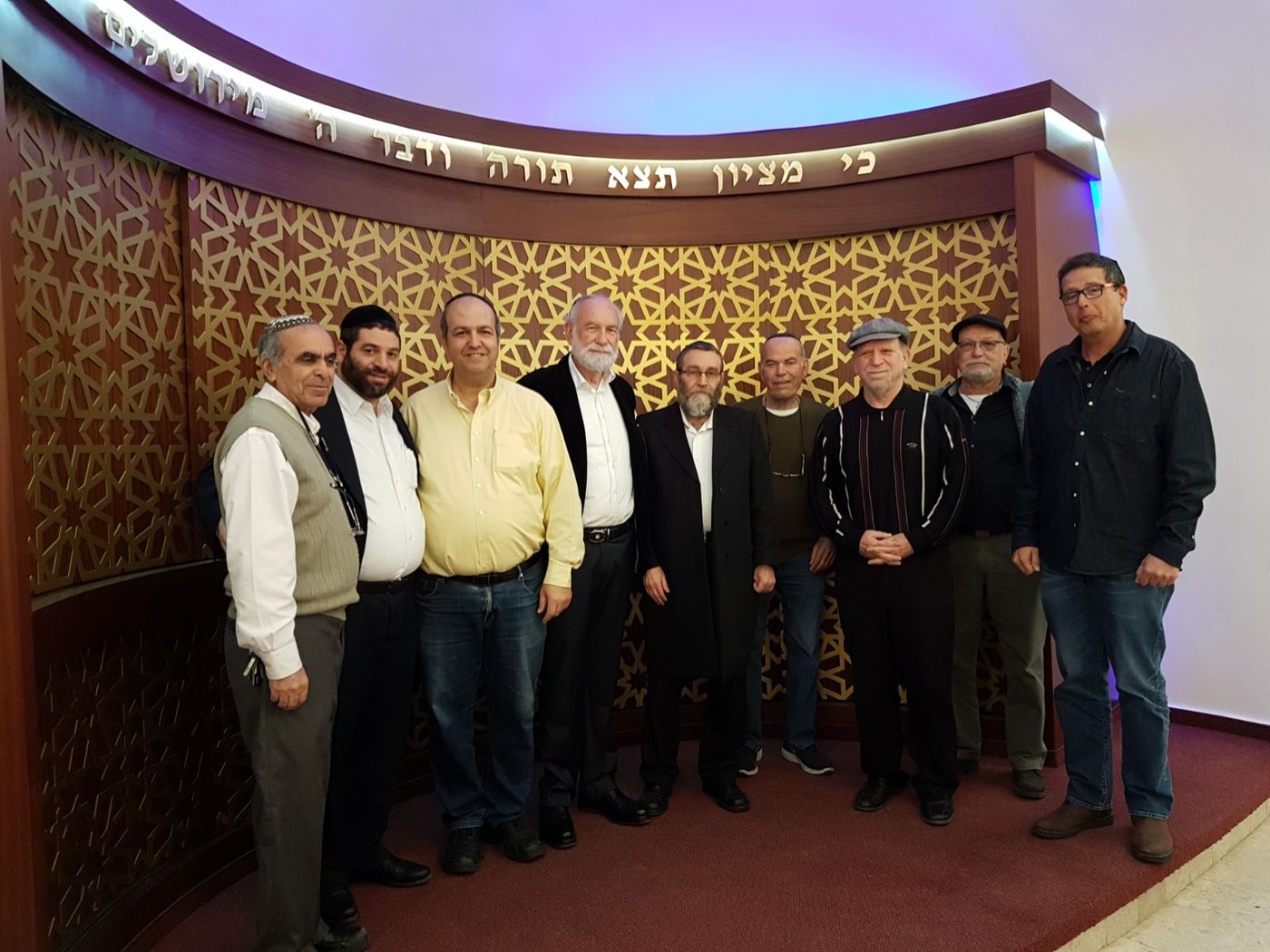 תוואי הרכבת הקלה יעבור בחצר בית הכנסת