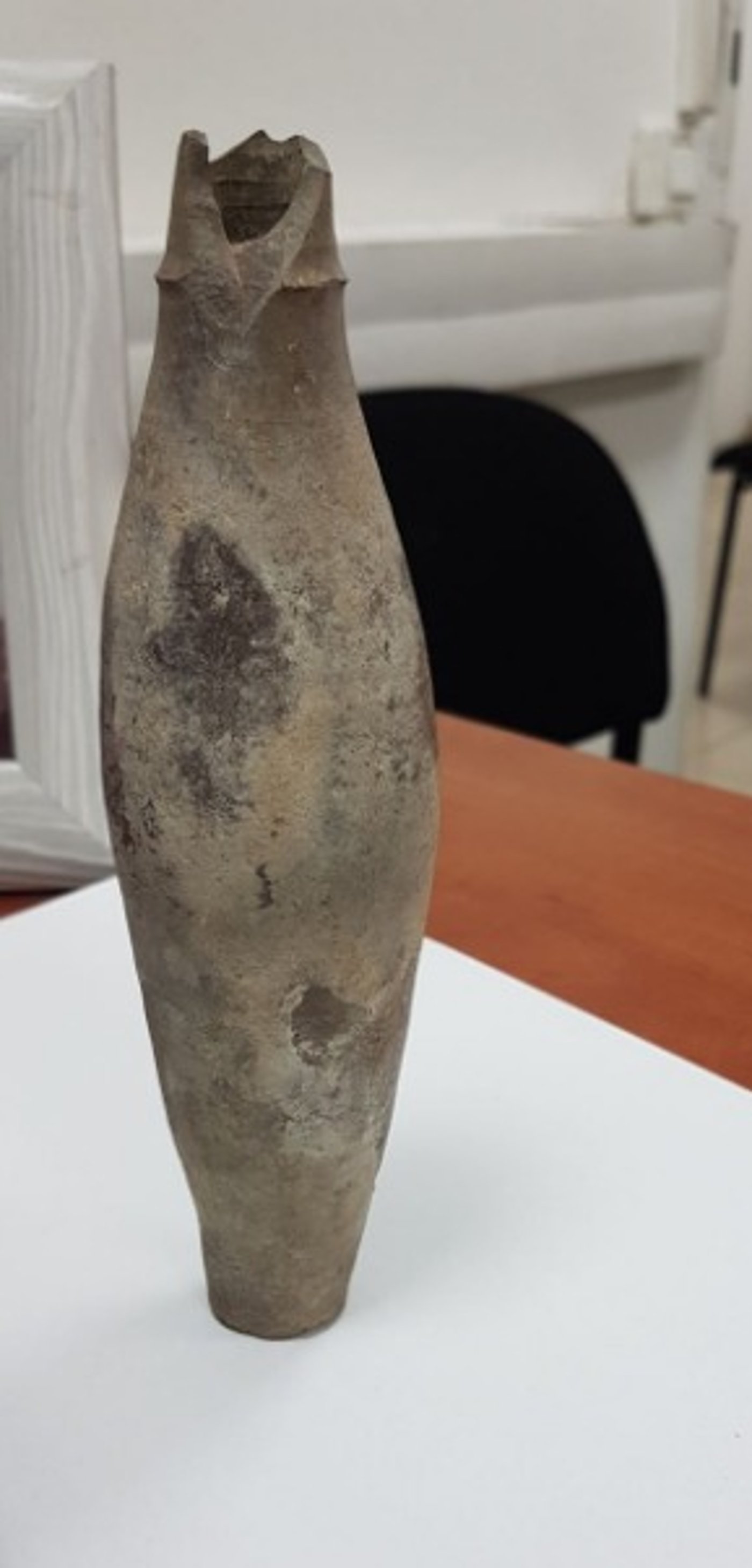 חיפשו רכוש גנוב ומצאו כד בן יותר מאלף שנה