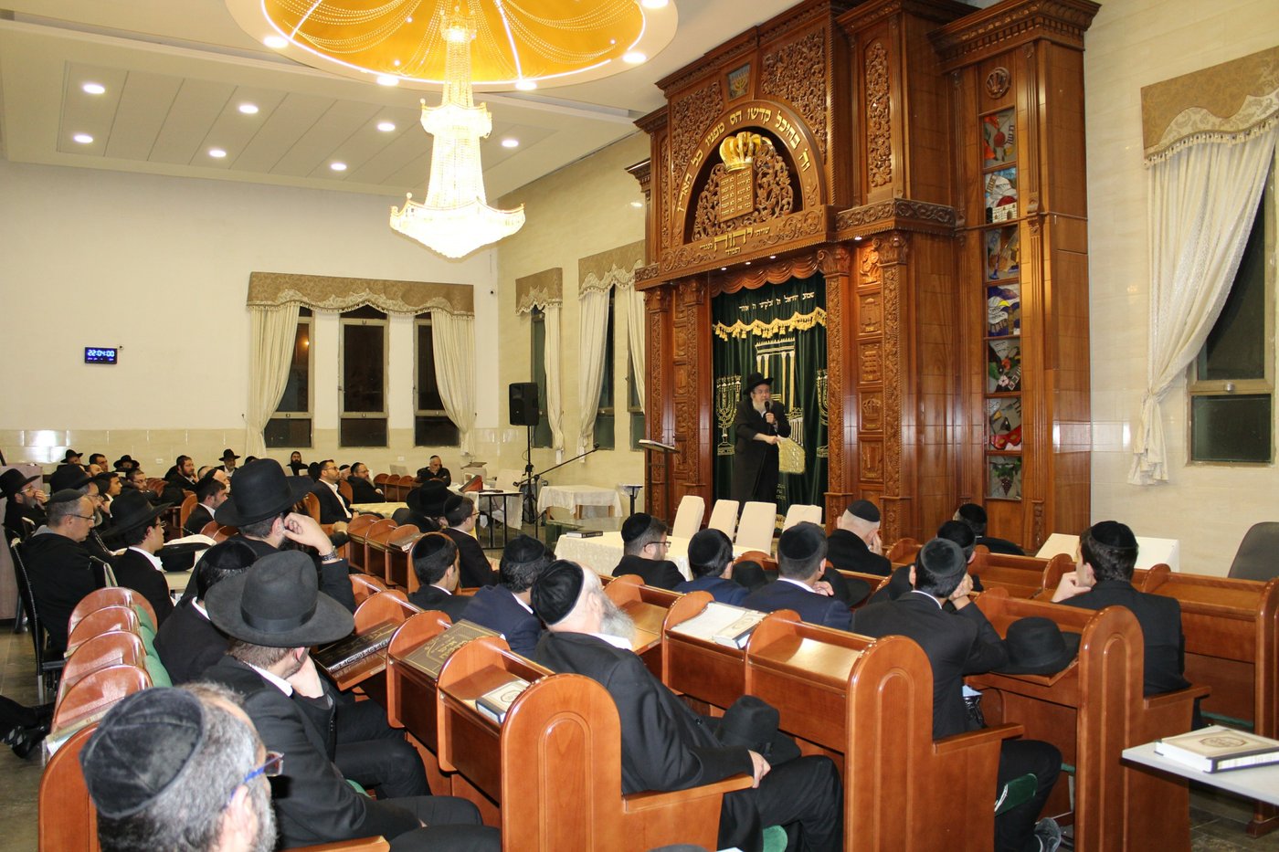 מאות בעצרת החיזוק